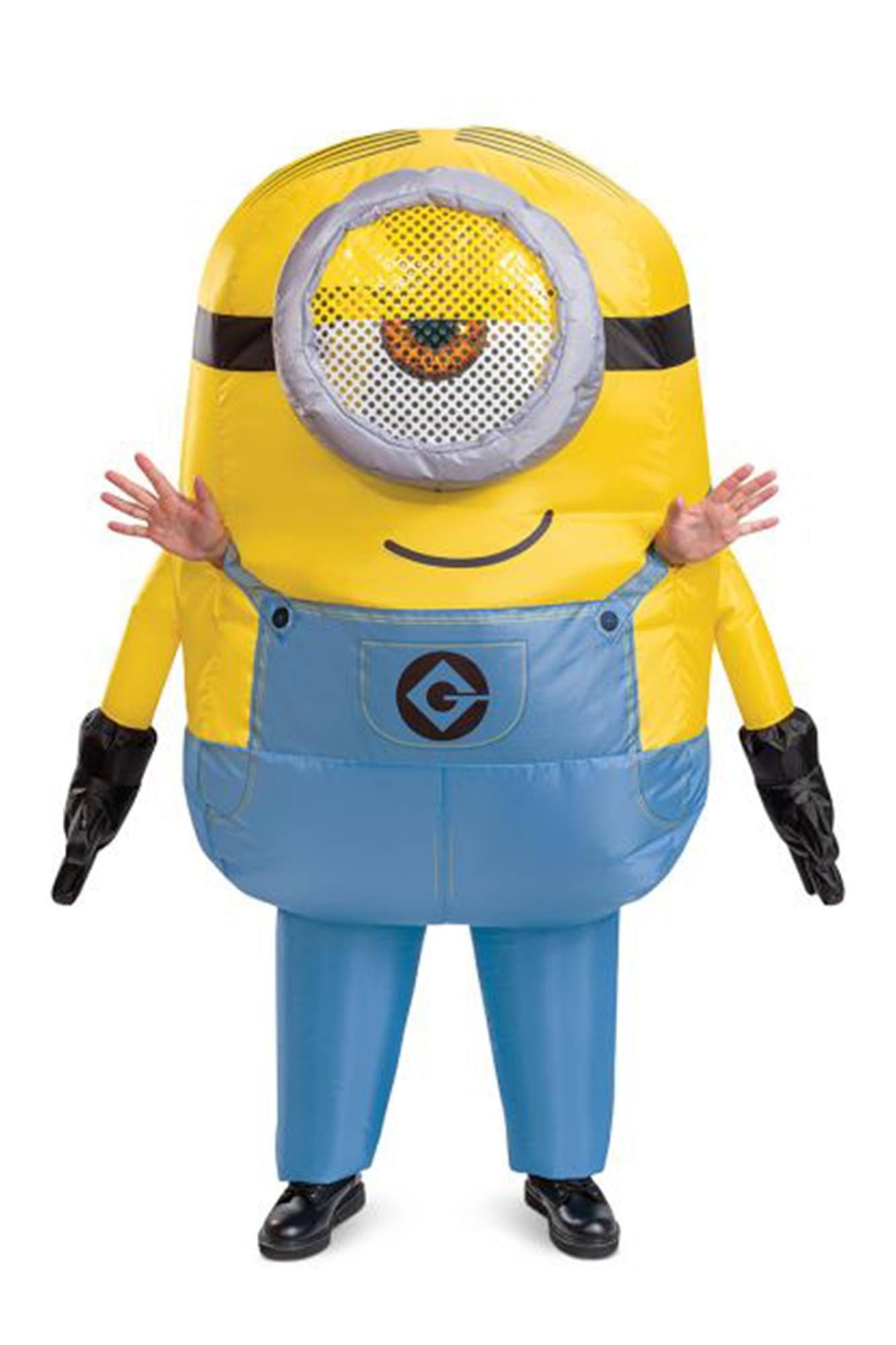 Minions Stuart Inflatable Adult Costume | One Size