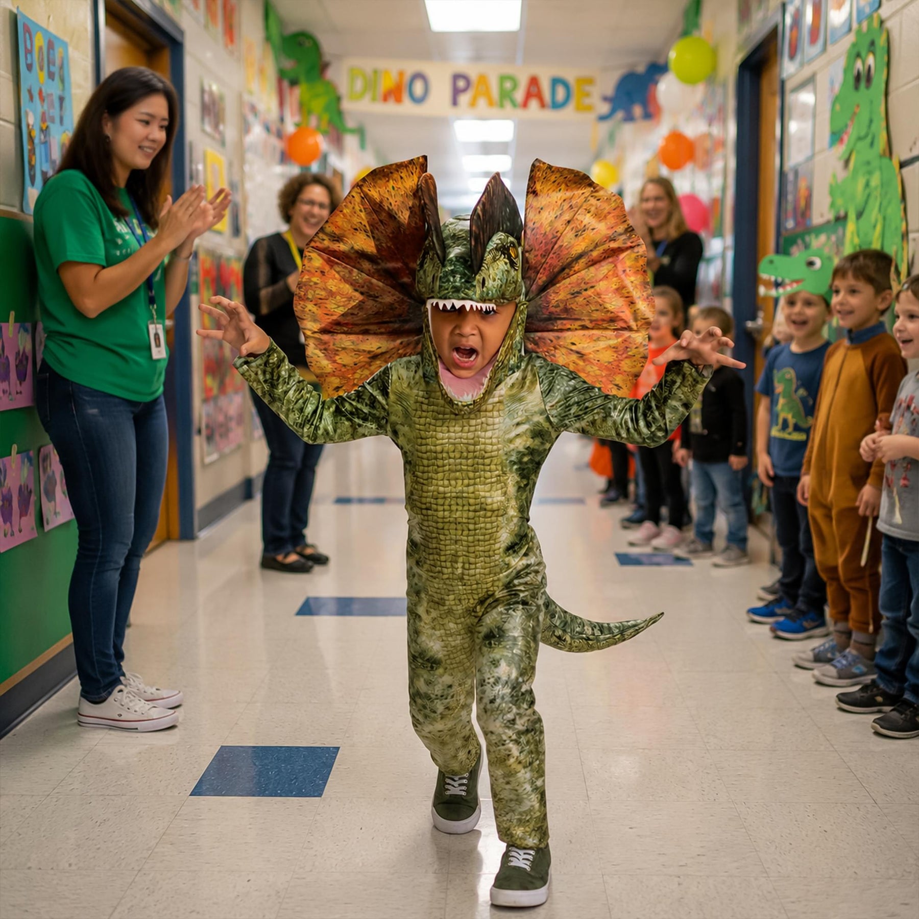 Jurassic World Dilophosaurus Deluxe Child Costume