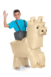 Minecraft Llama Ride-On Inflatable Child Costume