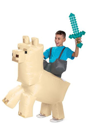 Minecraft Llama Ride-On Inflatable Child Costume