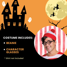 Where's Waldo? Waldo Adult Costume Accessory Kit
