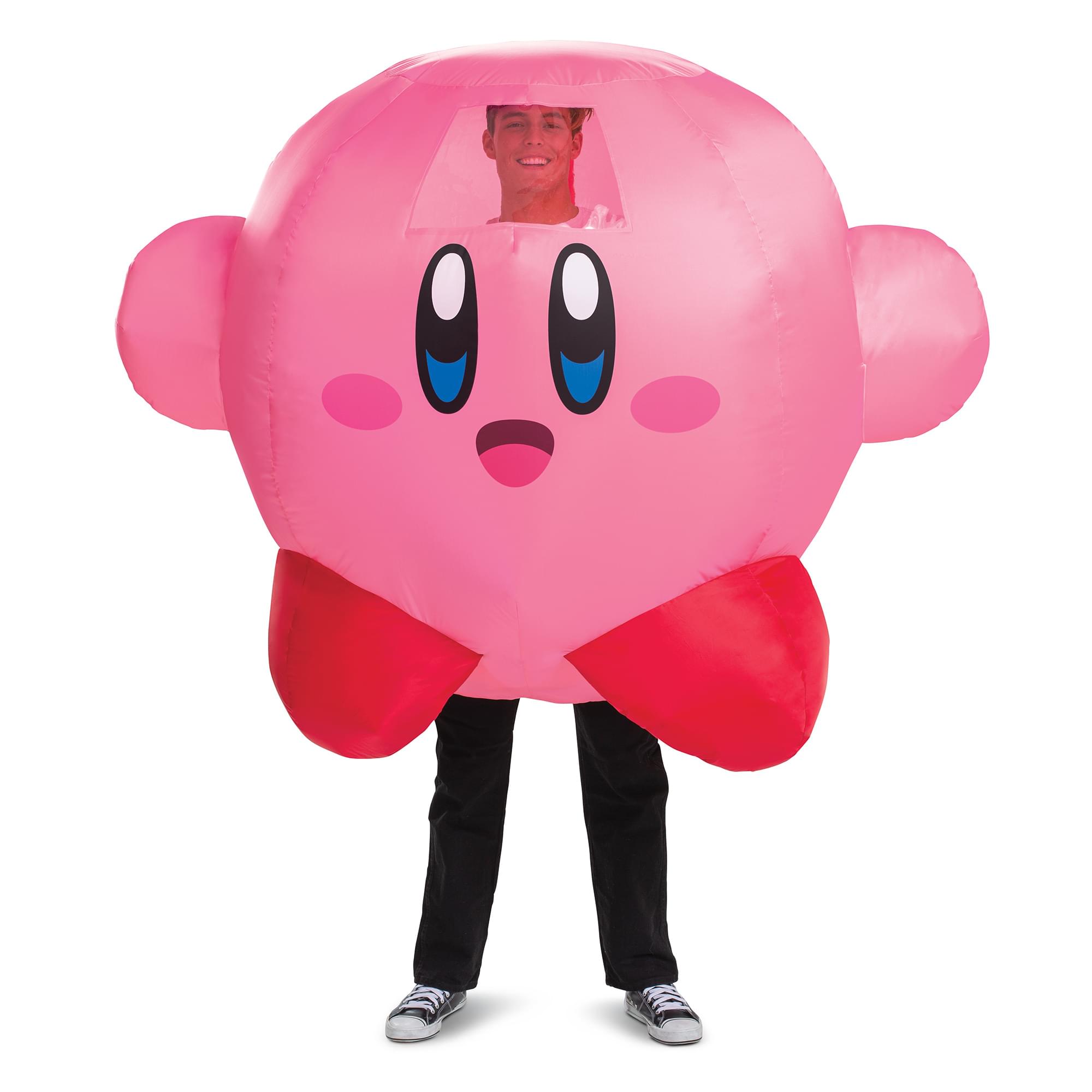 Kirby Adult Inflatable Costume | One Size