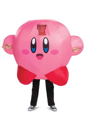 Kirby Adult Inflatable Costume | One Size