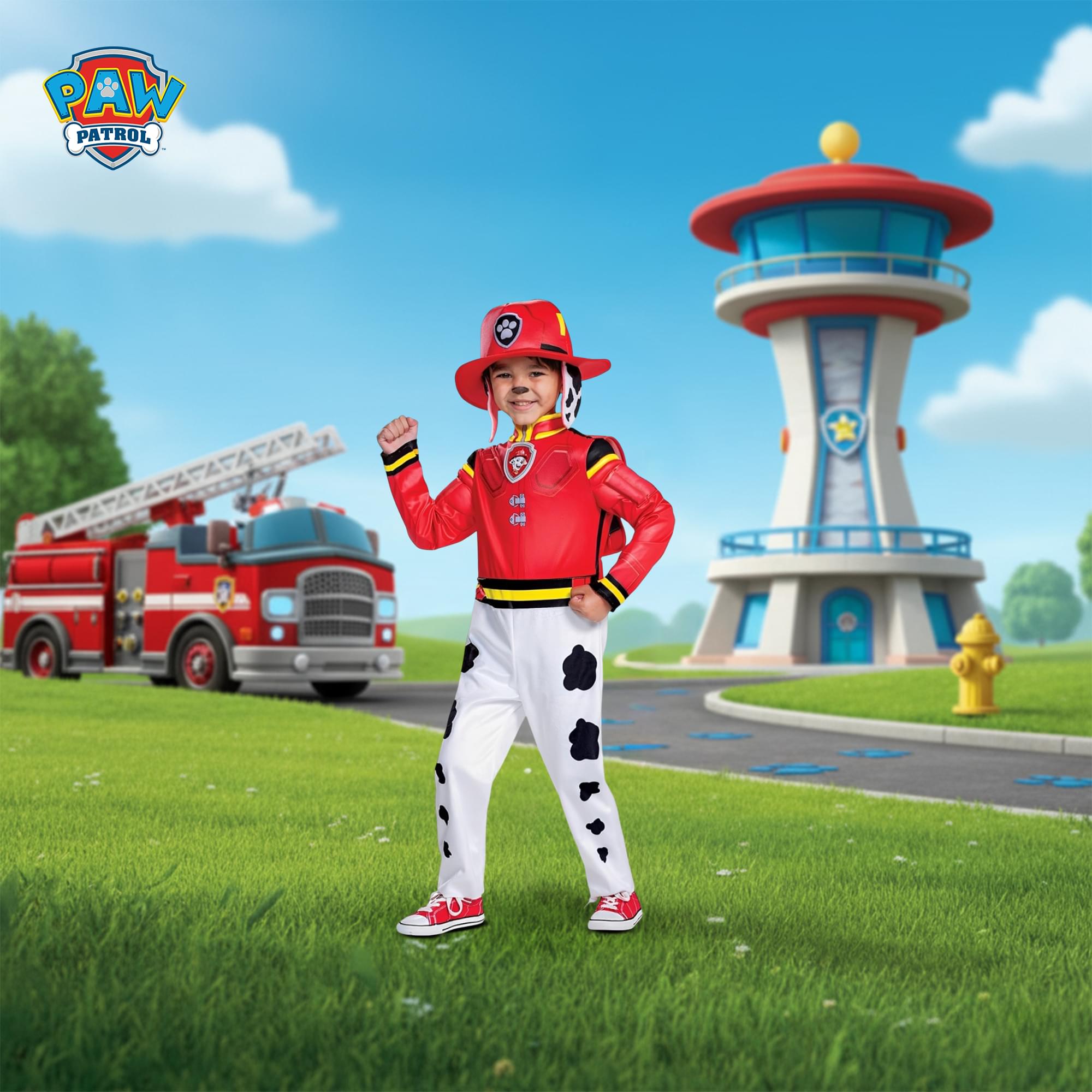 PAW Patrol Marshall Deluxe Toddler Costume | Small (2T)