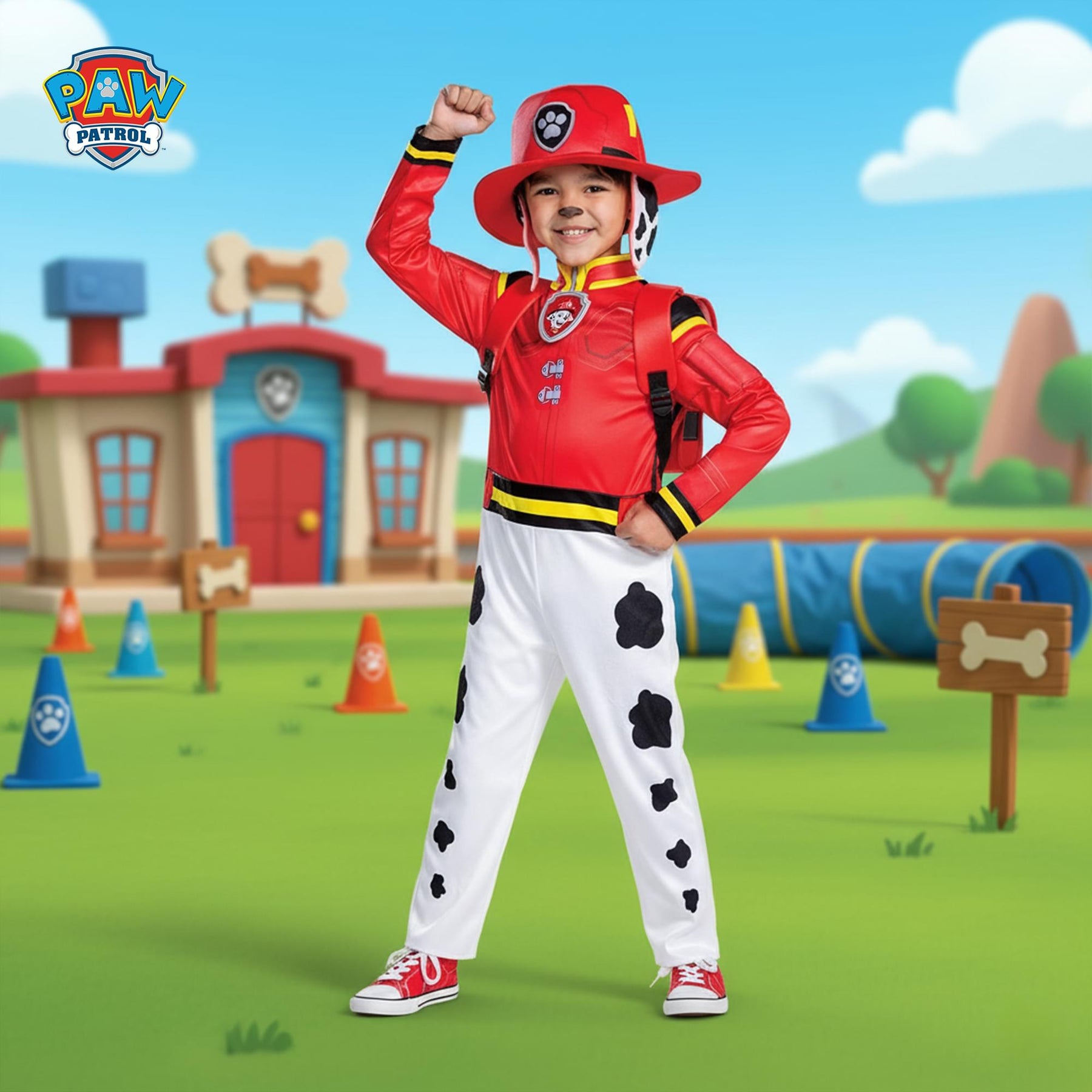 PAW Patrol Marshall Deluxe Toddler Costume | Small (2T)