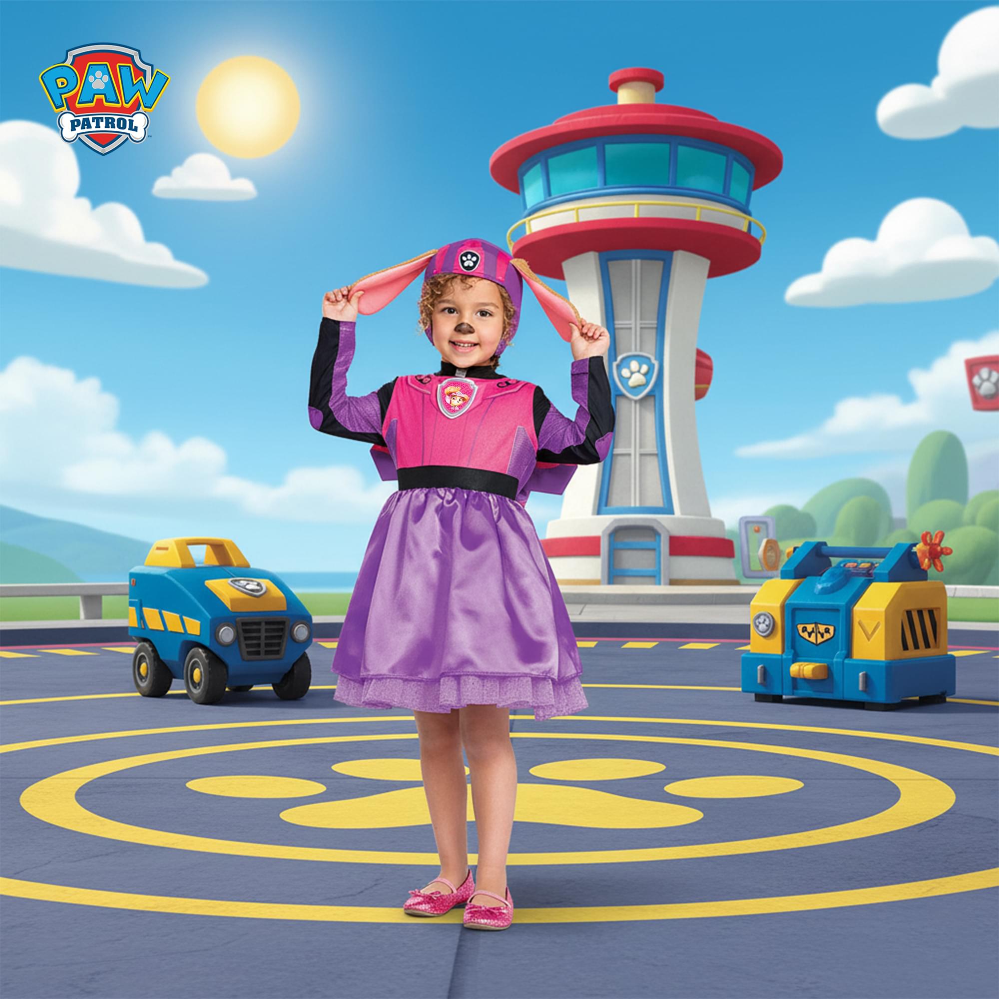 PAW Patrol Skye Deluxe Toddler Costume | Small (2T)
