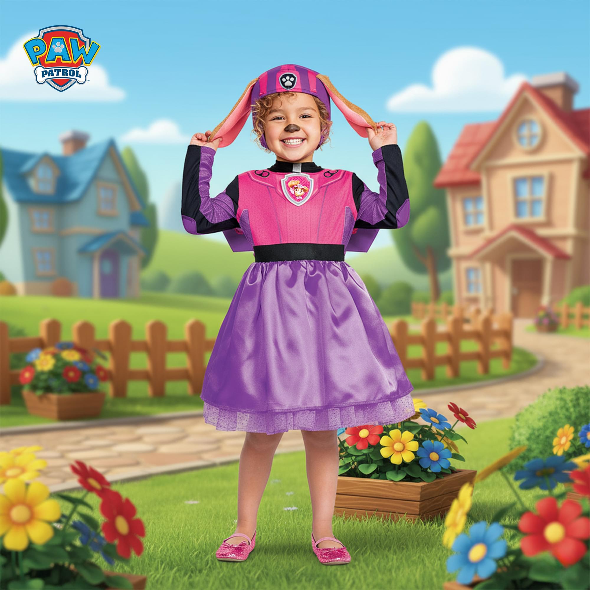 PAW Patrol Skye Deluxe Toddler Costume | Small (2T)
