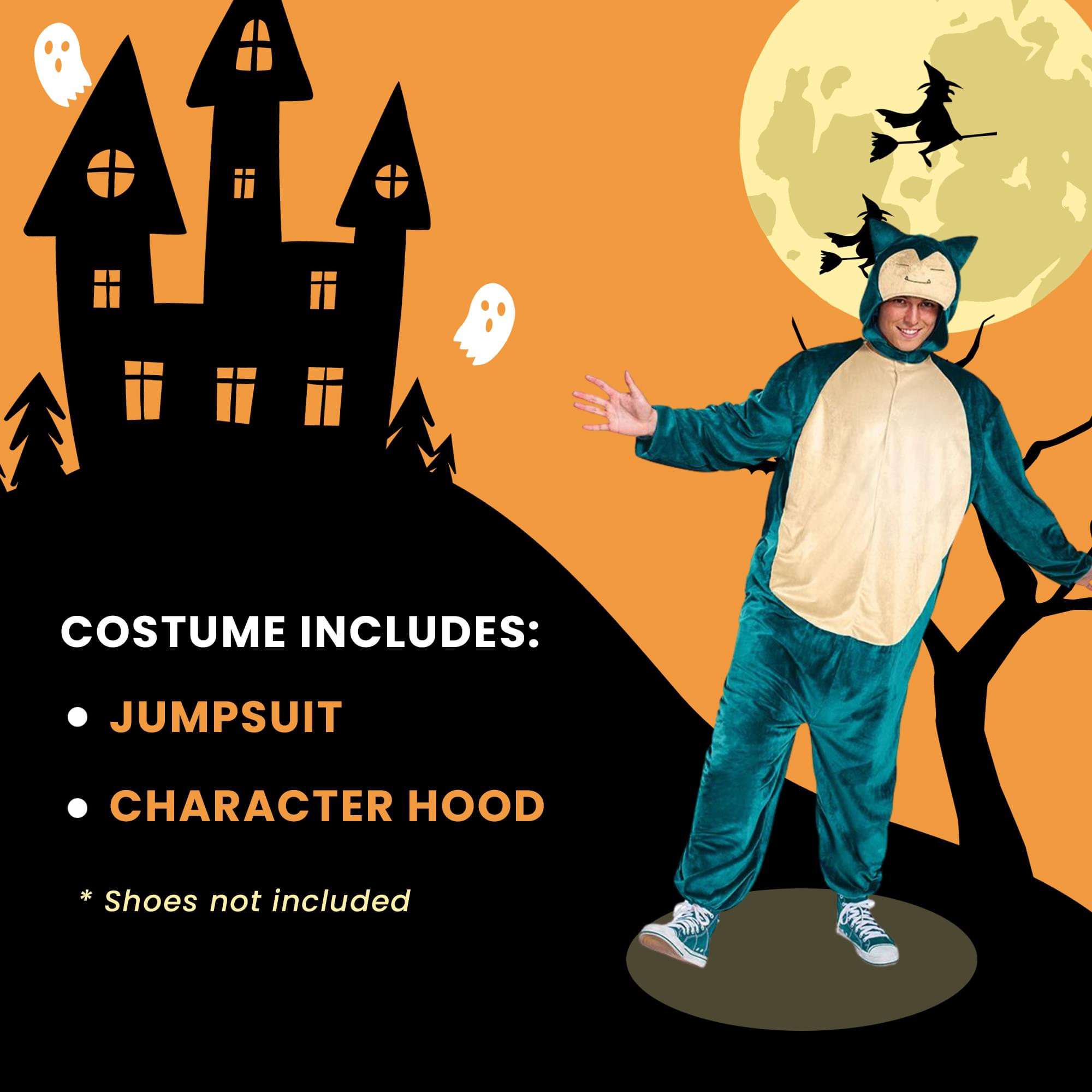 Pokemon Snorlax Classic Adult Costume