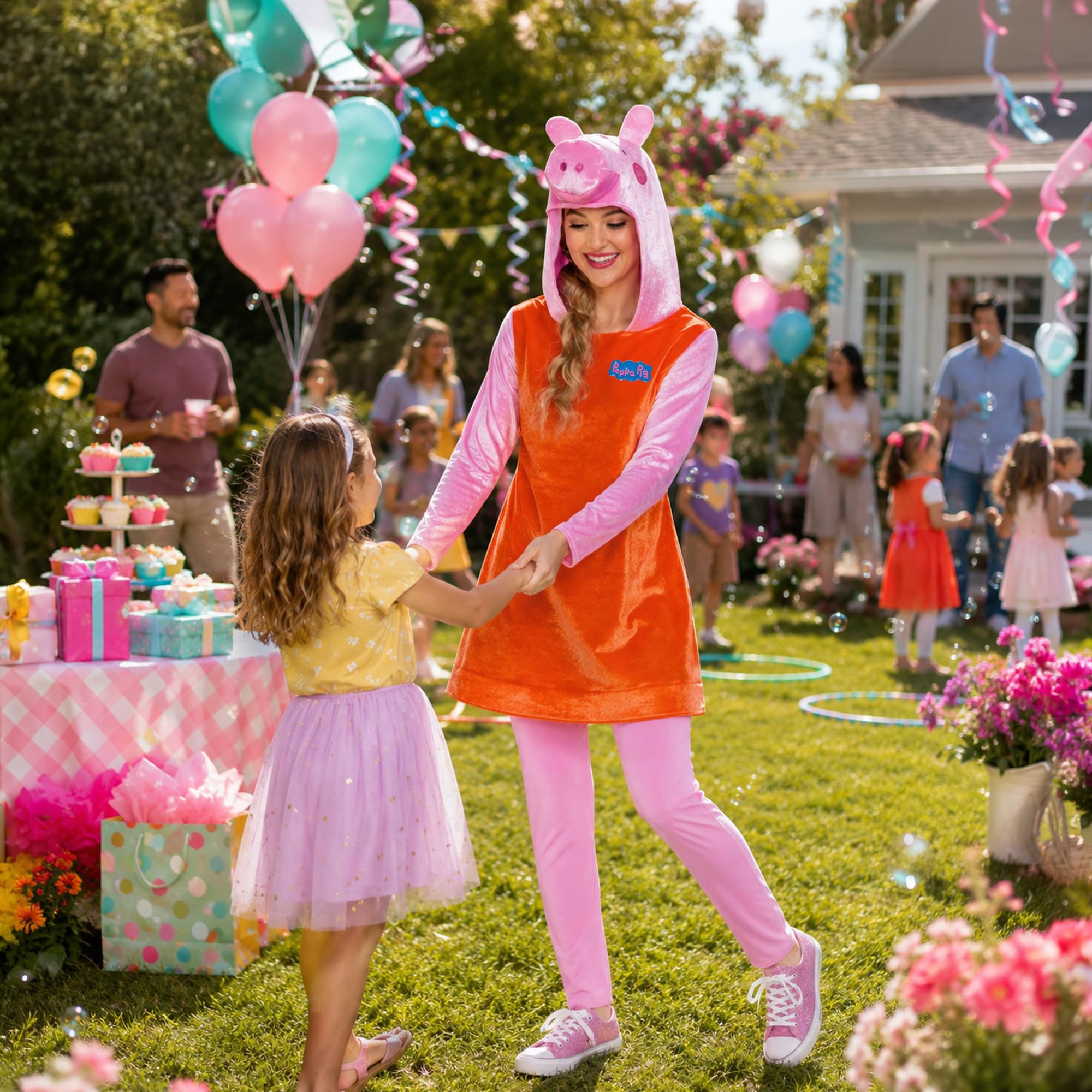 Peppa Pig Mummy Pig Deluxe Adult Costume