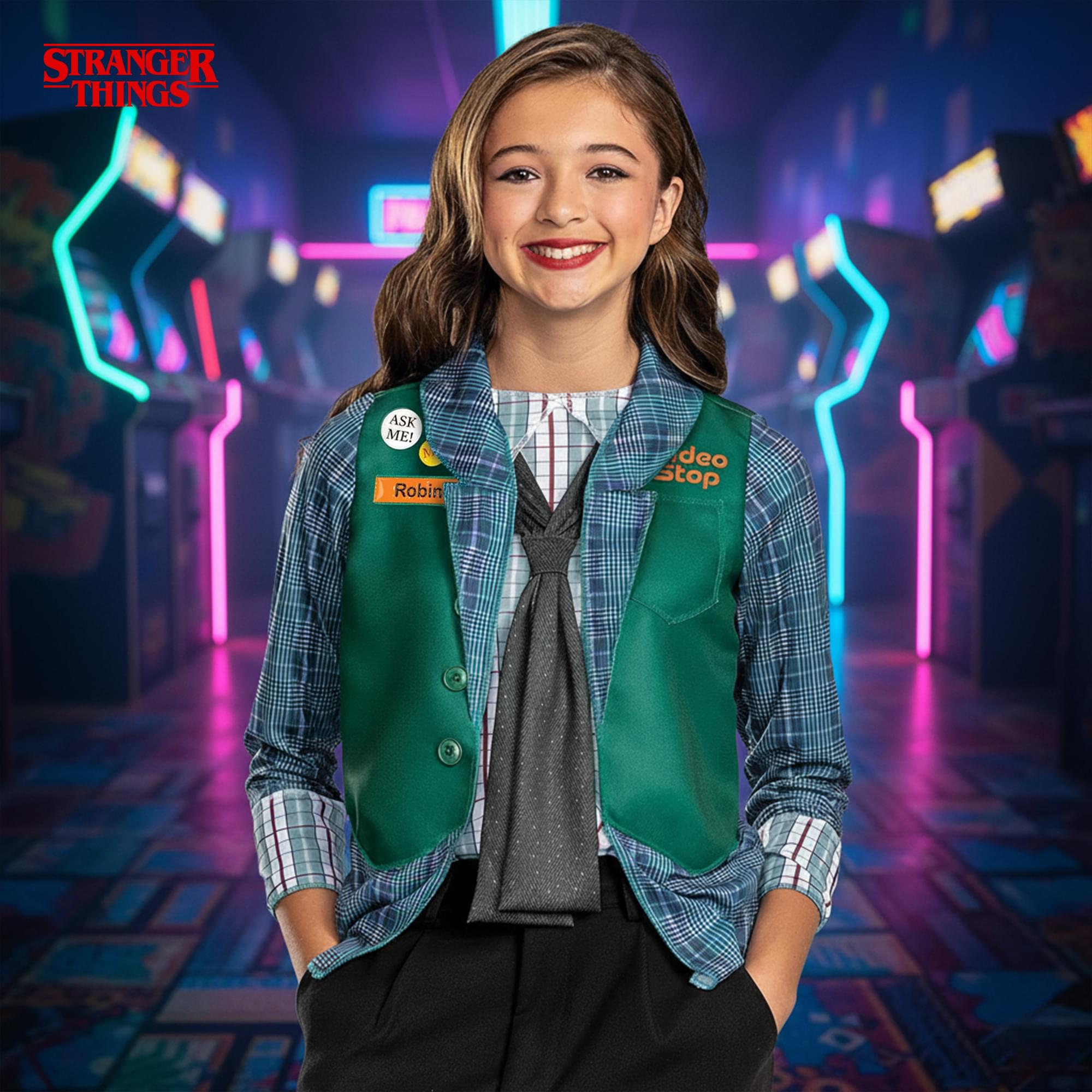 Stranger Things Robin S4 Tween Classic Costume | L (10-12)