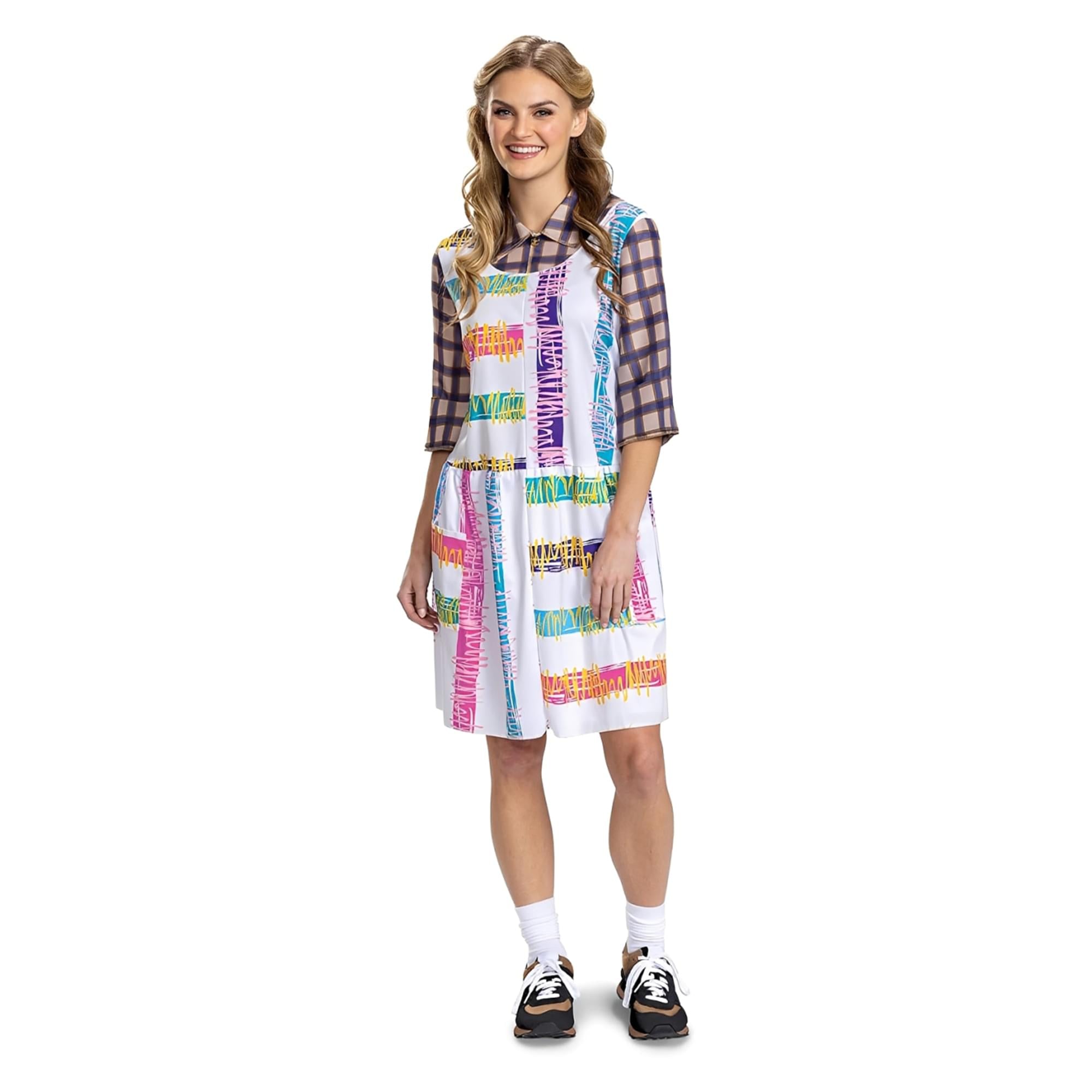 Stranger Things Eleven S4 Look Deluxe Adult Costume | L (12-14)