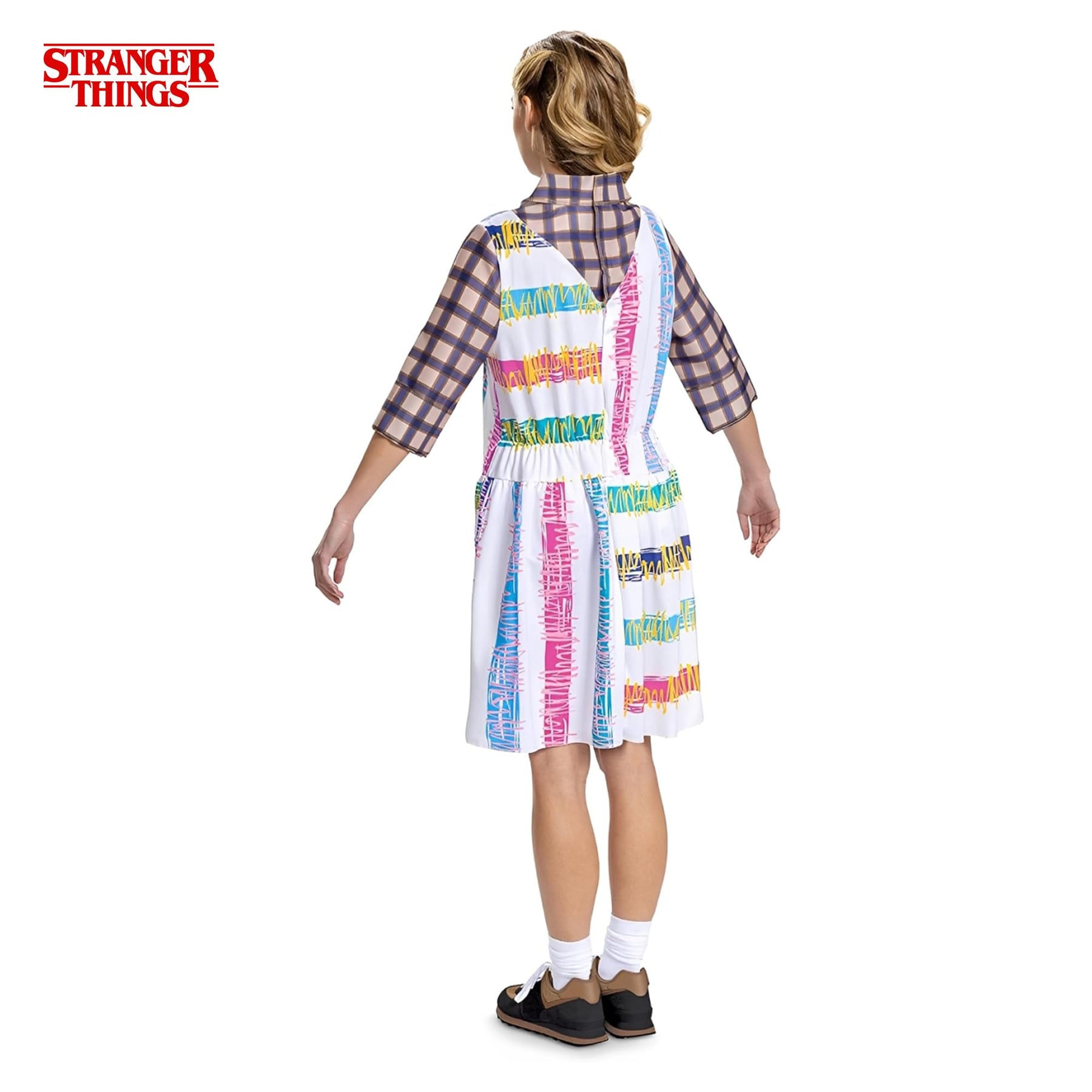 Stranger Things Eleven S4 Look Deluxe Adult Costume | L (12-14)