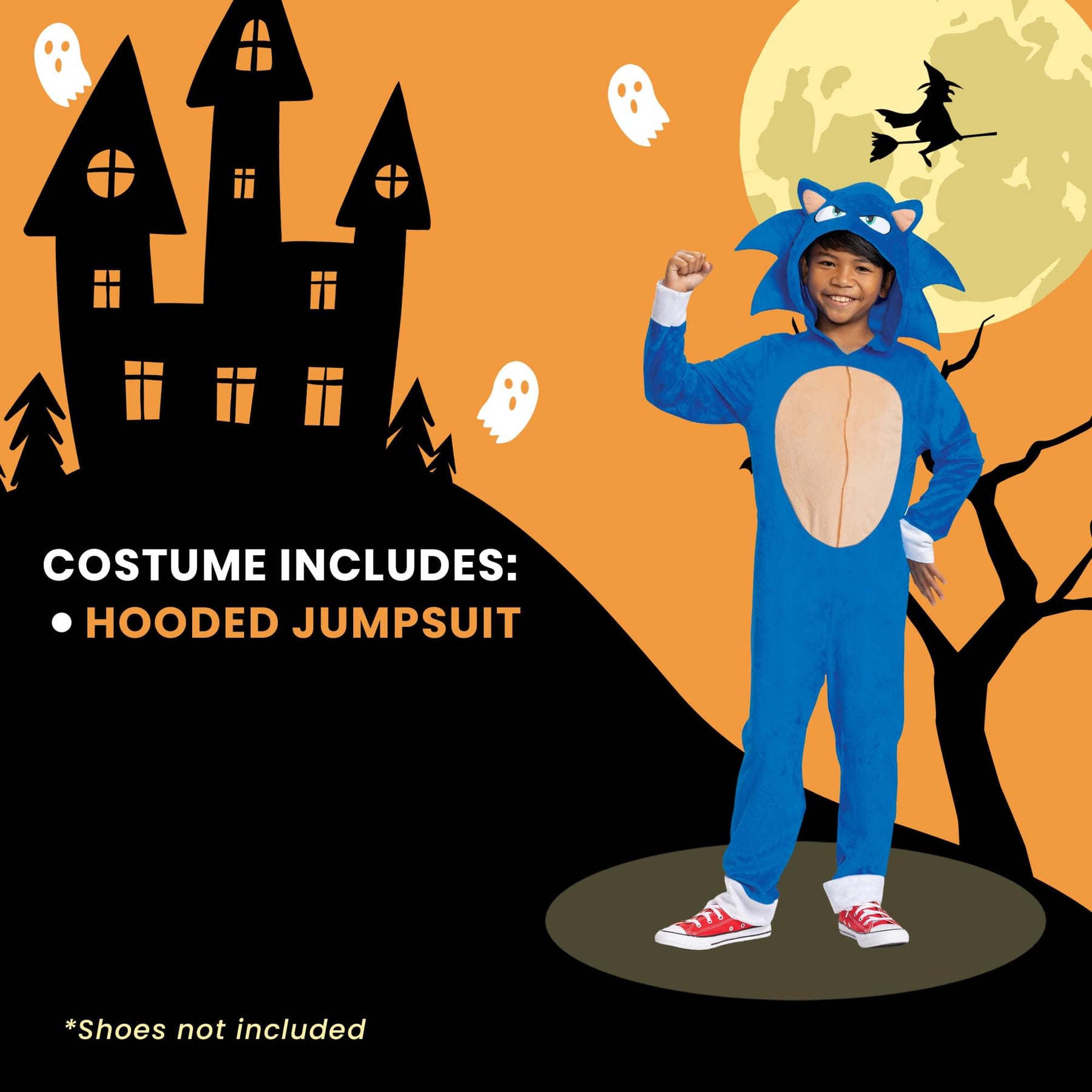 Sonic The Hedgehog Movie Classic Child Costume