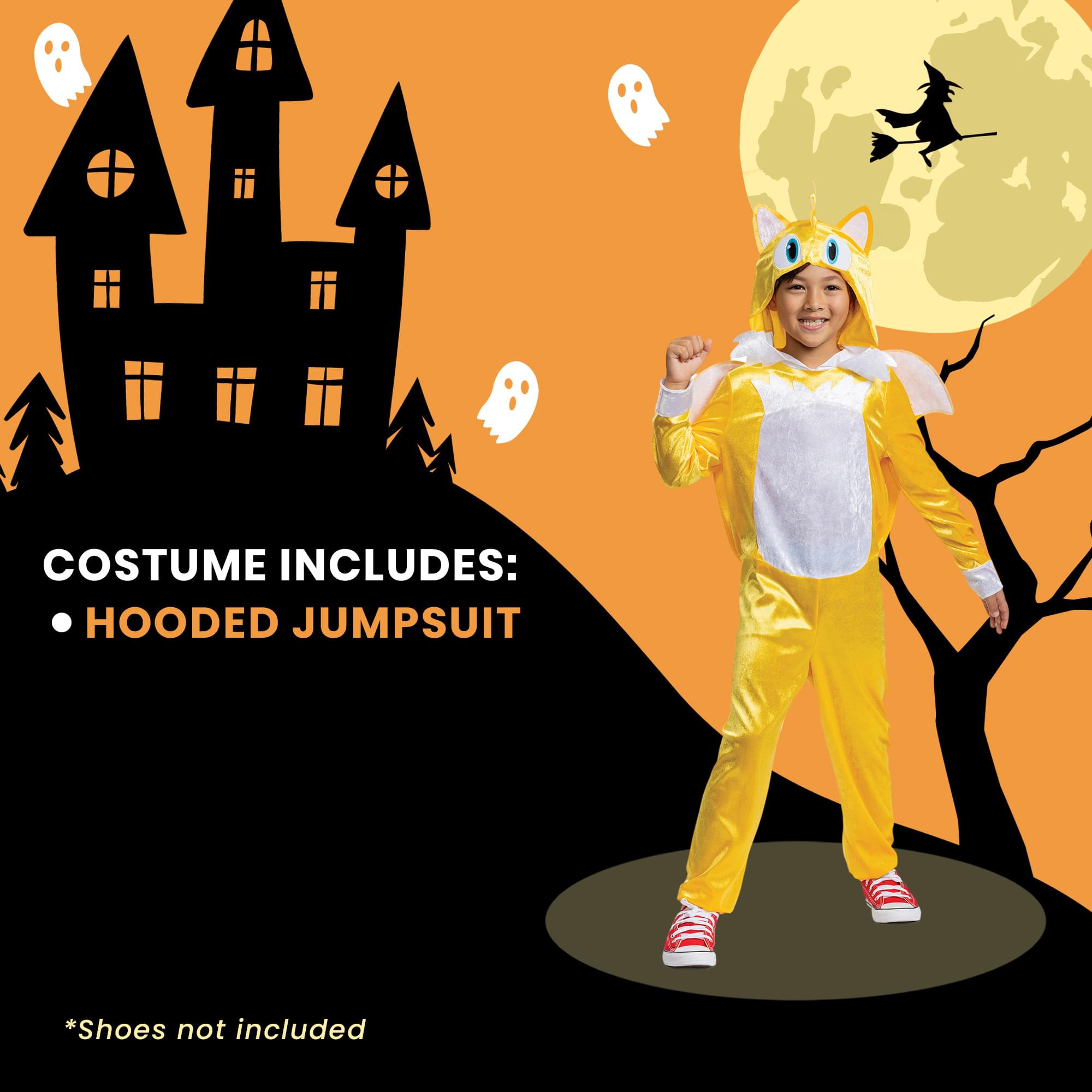 Sonic The Hedgehog Movie Tails Classic Child Costume