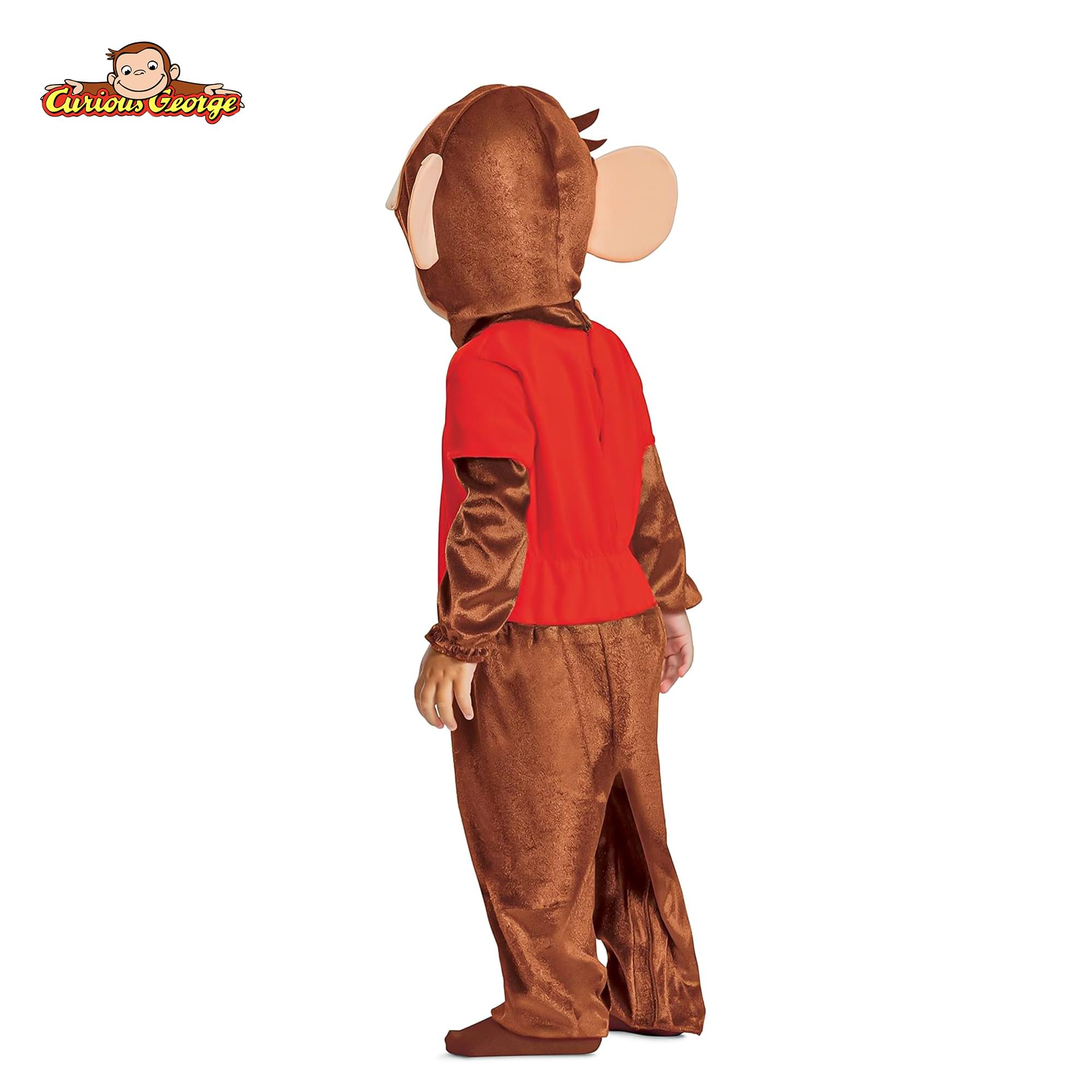 Curious George Toddler Costume | Small (2T)