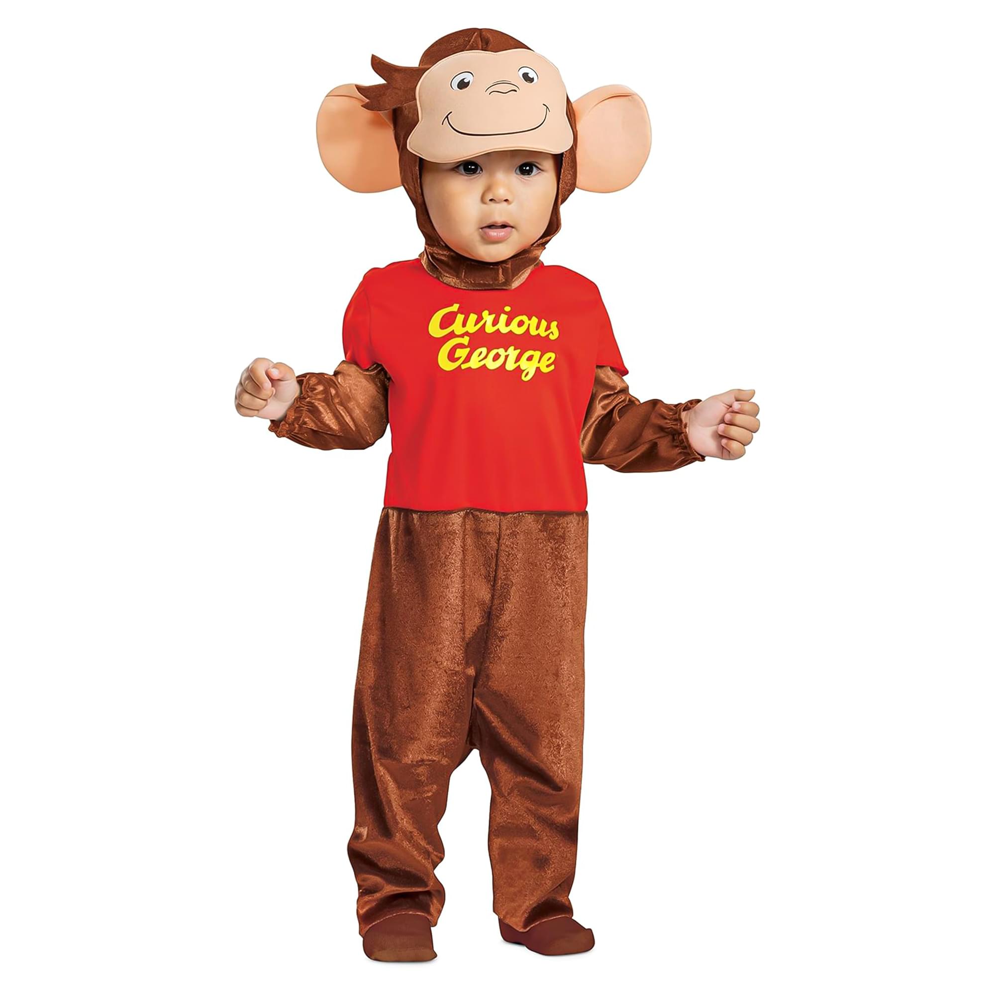 Curious George Toddler Costume | Small (2T)
