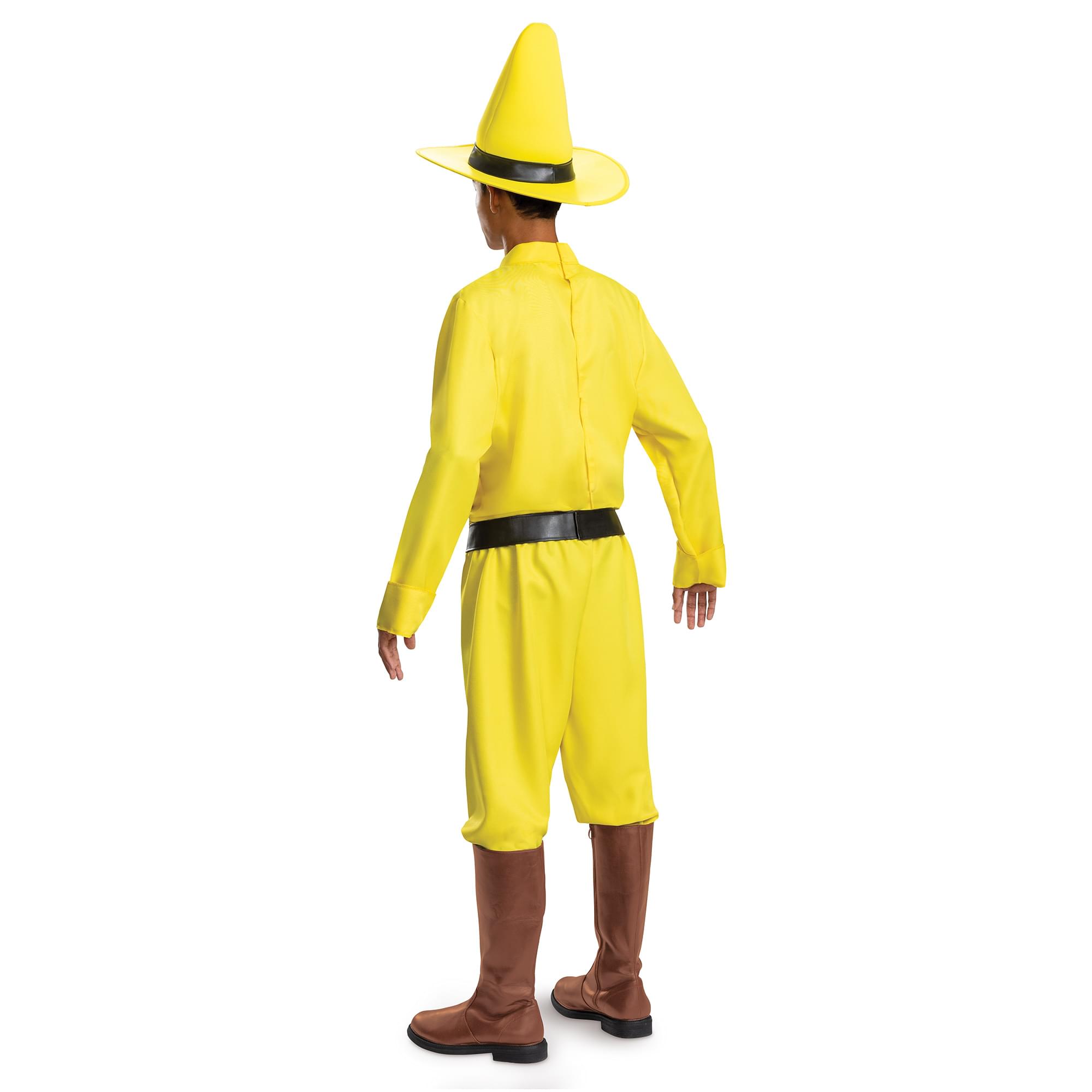 Curious George Person In The Yellow Hat Adult Costume