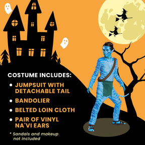 Avatar 2 Jake Sully Reef Look Classic Child Costume