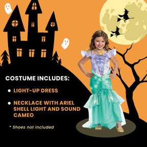 Disney The Little Mermaid Ariel Light & Sound Prestige Child Costume