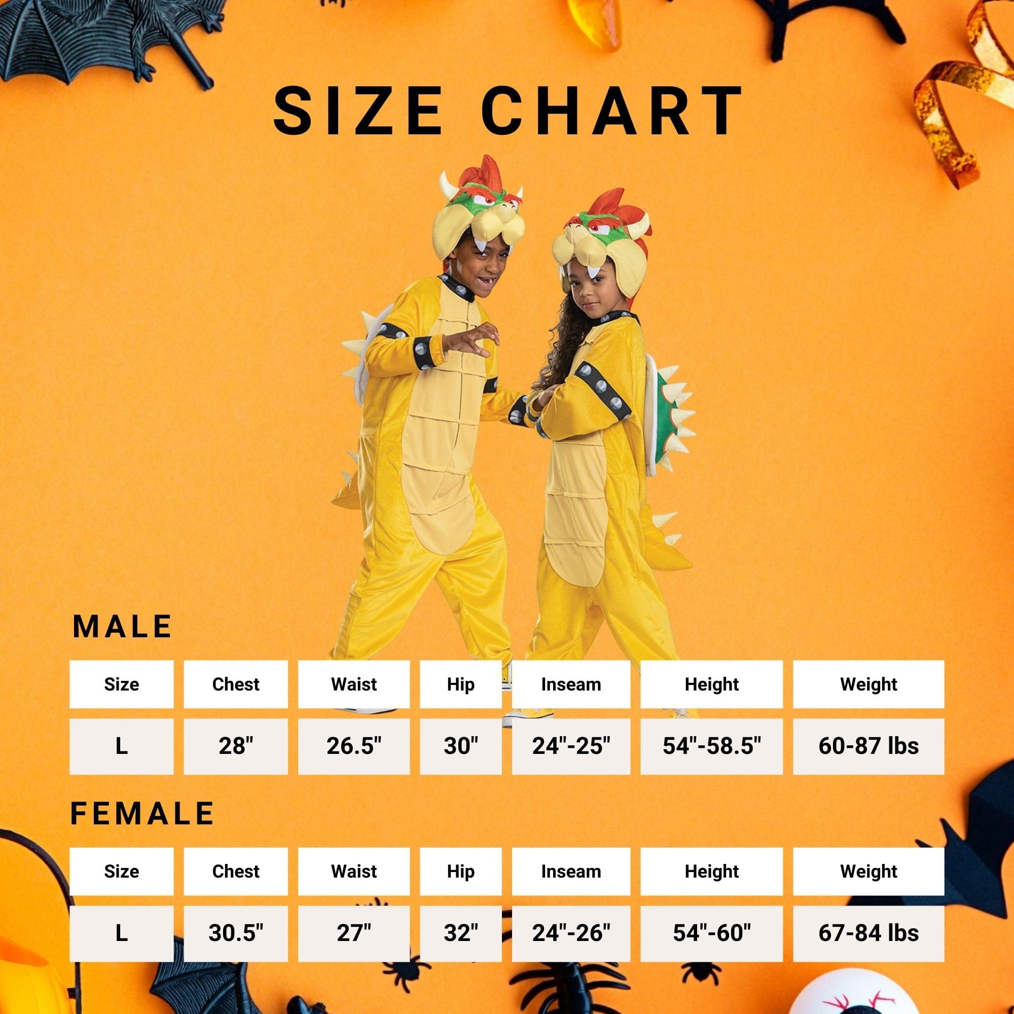 Super Mario Bros. Bowser Hooded Child Jumpsuit Costume