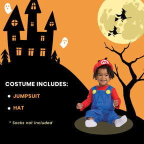 Super Mario Bros. Mario Posh Infant Costume