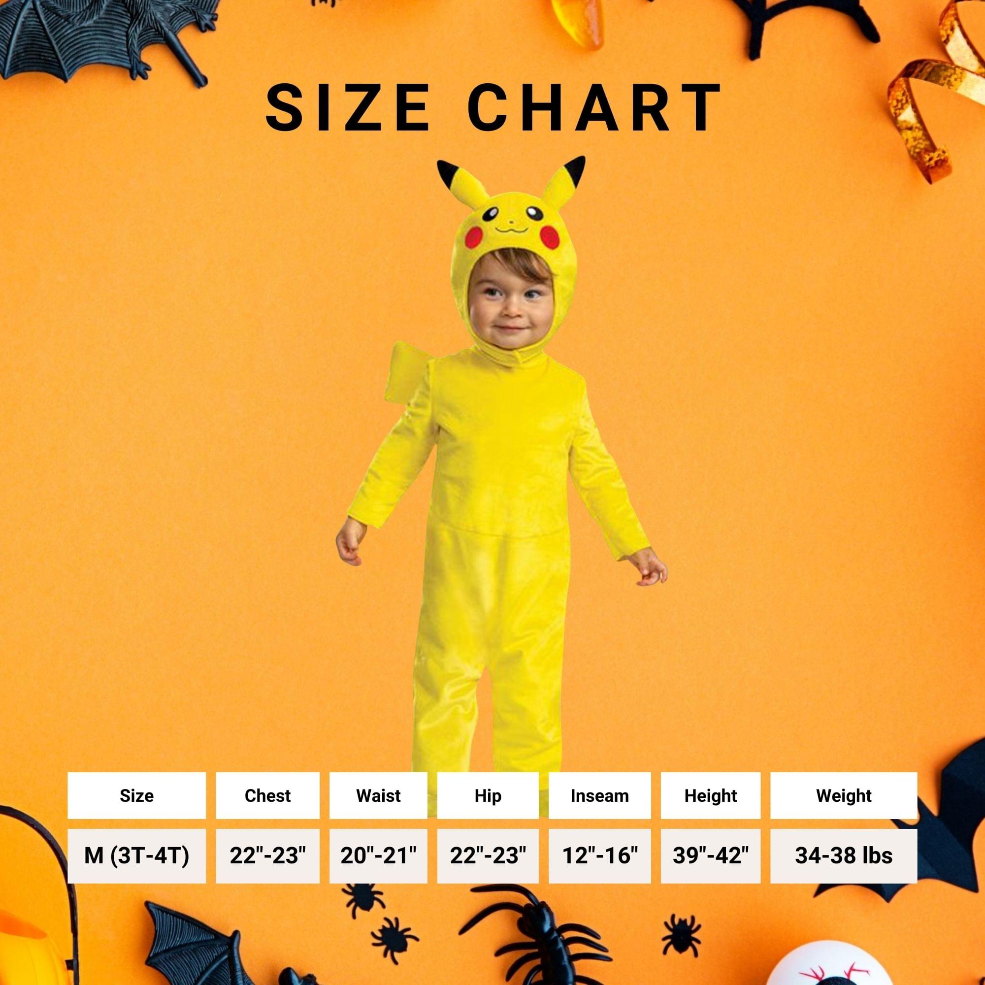 Pokemon Pikachu Toddler Posh Romper Costume