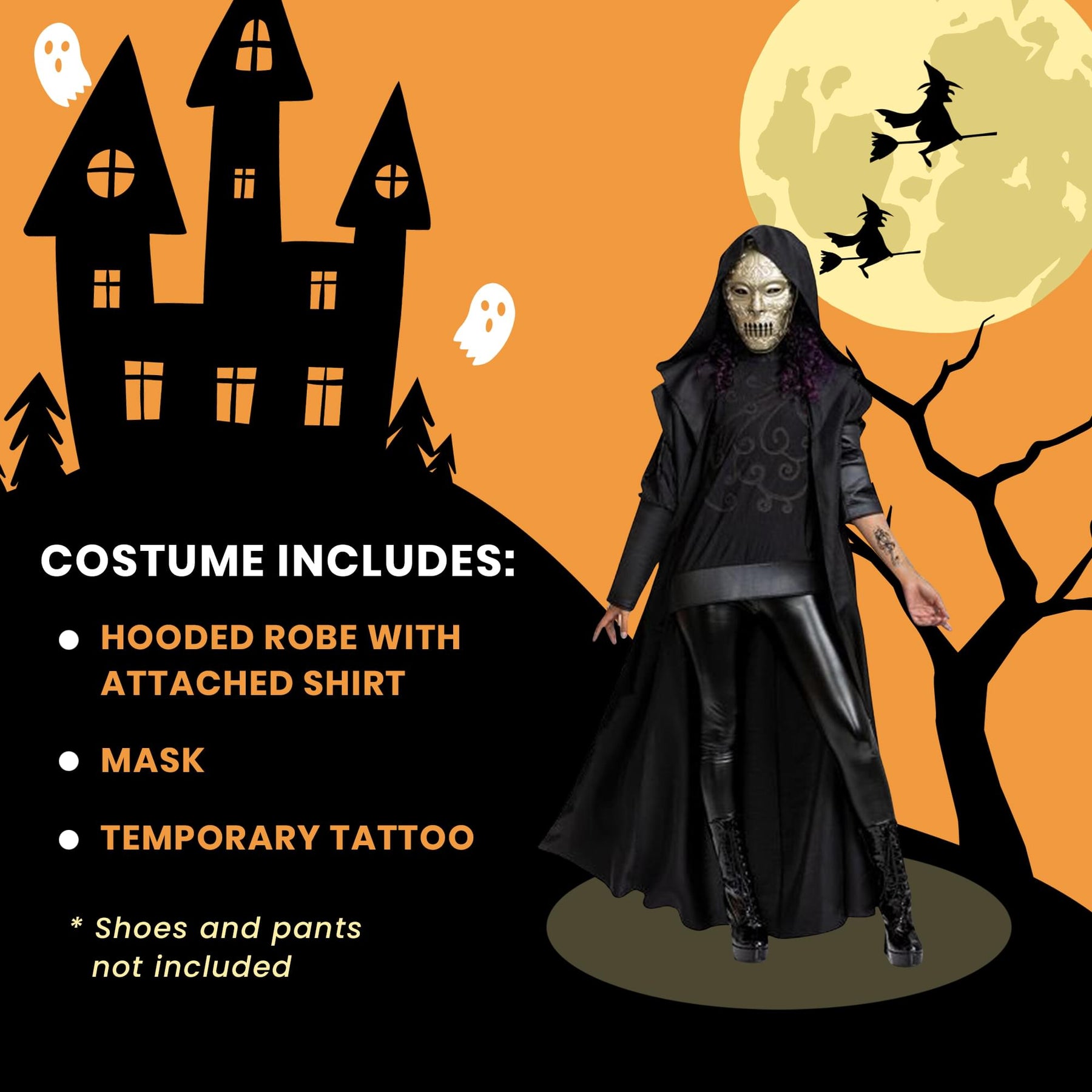 Harry Potter Death Eater Deluxe Adult Costume