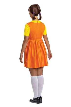 Squid Game Young-Hee Doll Deluxe Adult Costume