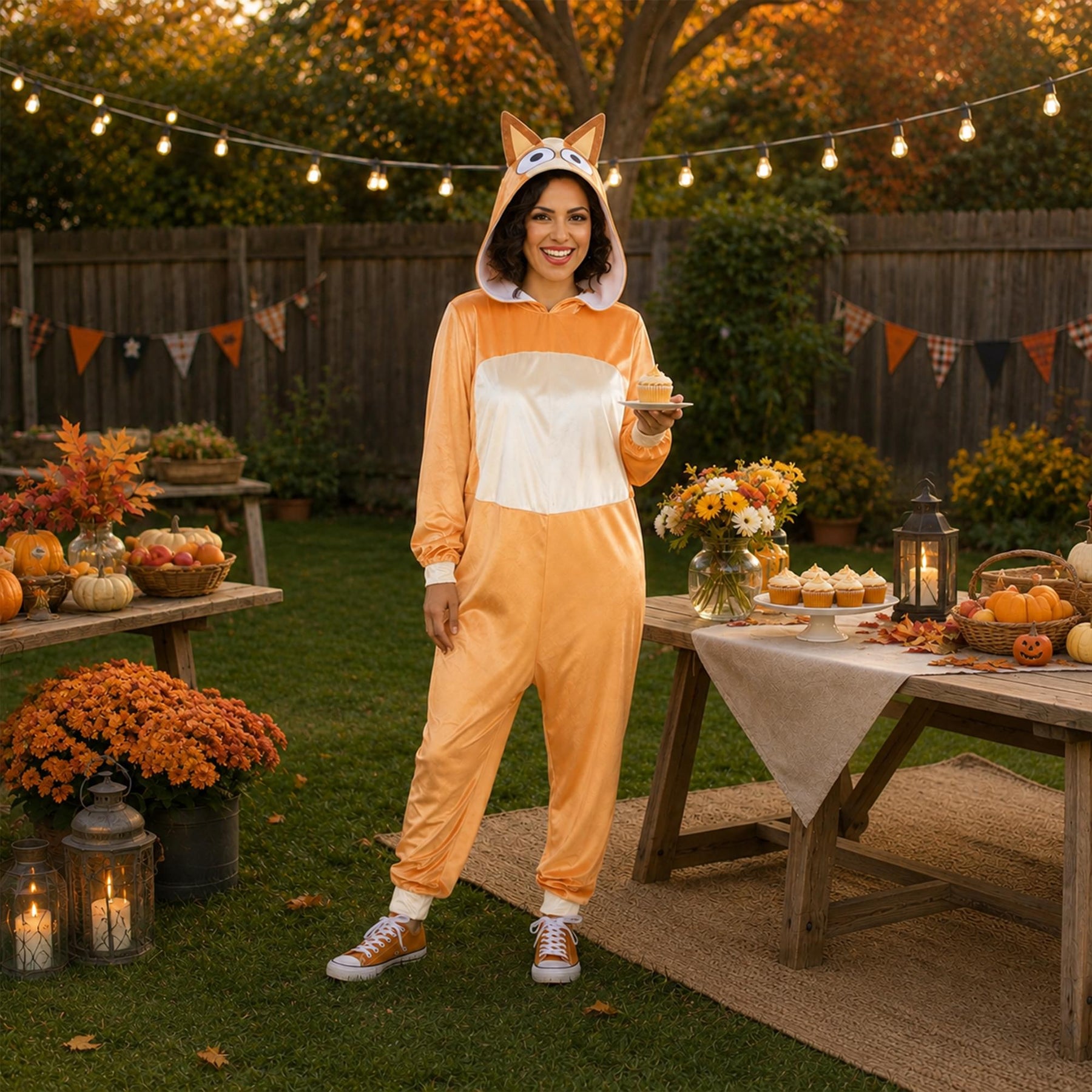 Bluey Chilli (Mom) Classic Adult Costume