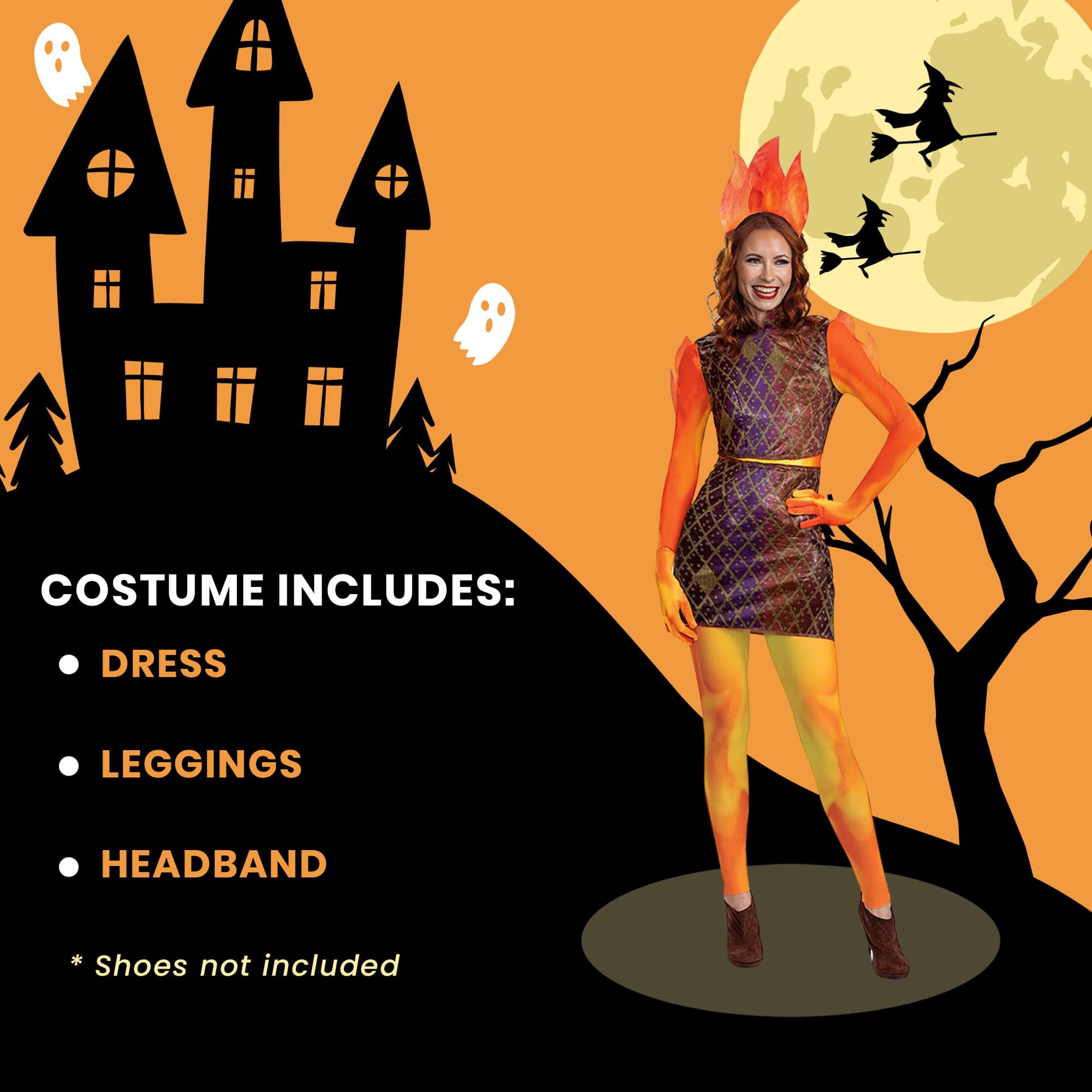 Disney Elemental Ember Deluxe Adult Costume