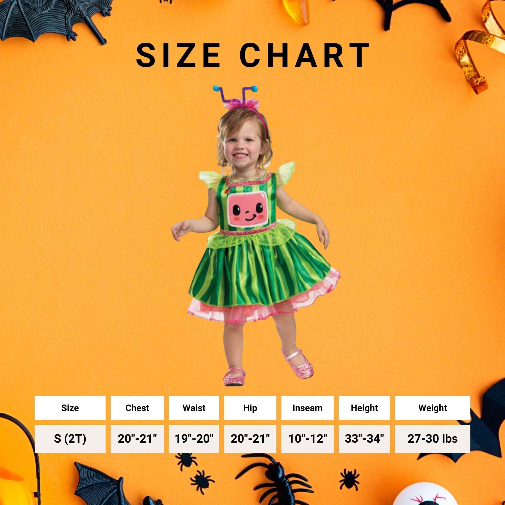 Cocomelon Cocomelon Deluxe Toddler Costume Dress