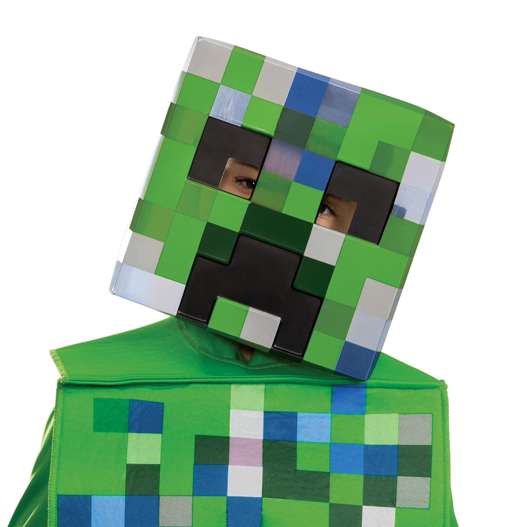 Minecraft Charged Creeper Classic Child Costume Jumpsuit