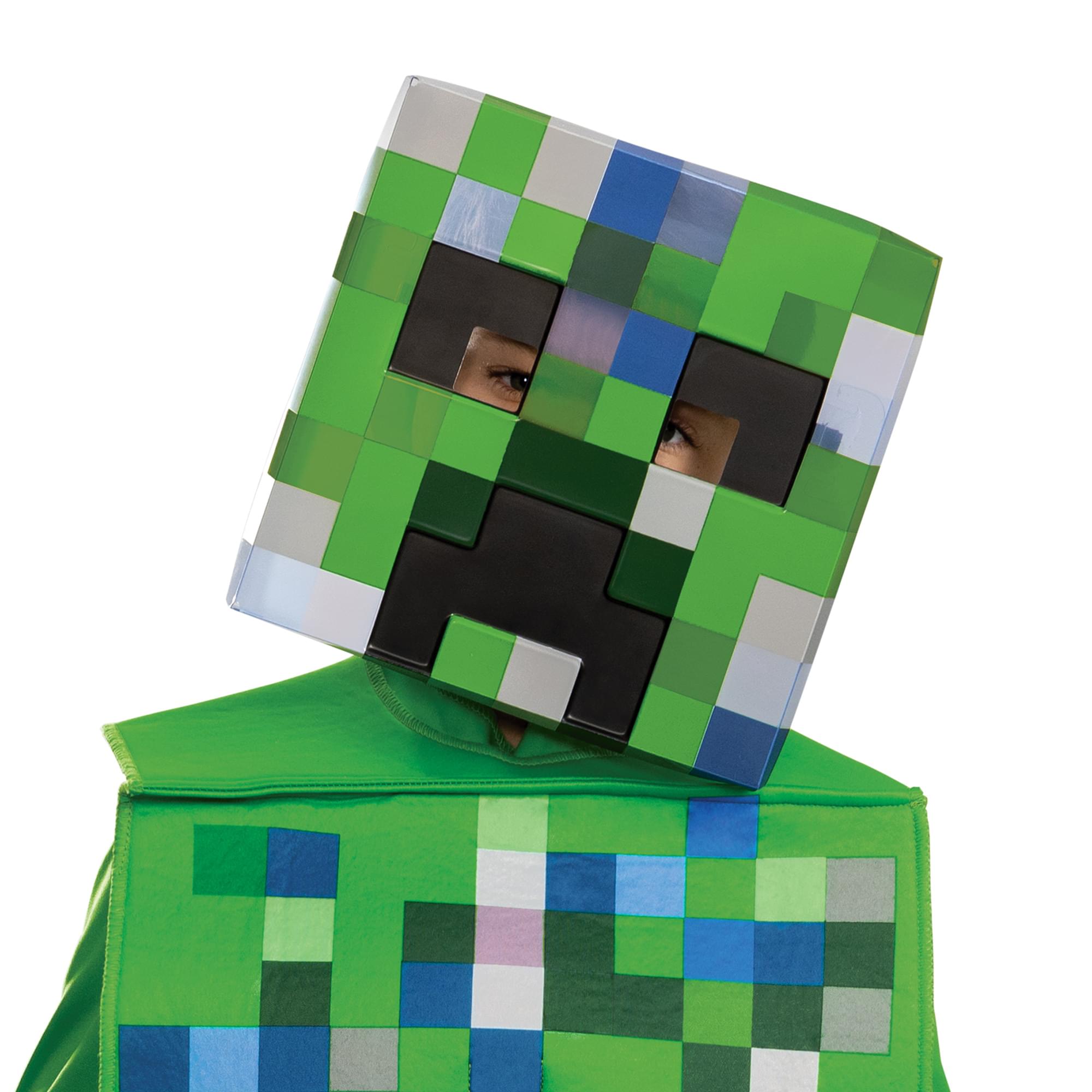 Minecraft Charged Creeper Classic Child Costume Jumpsuit