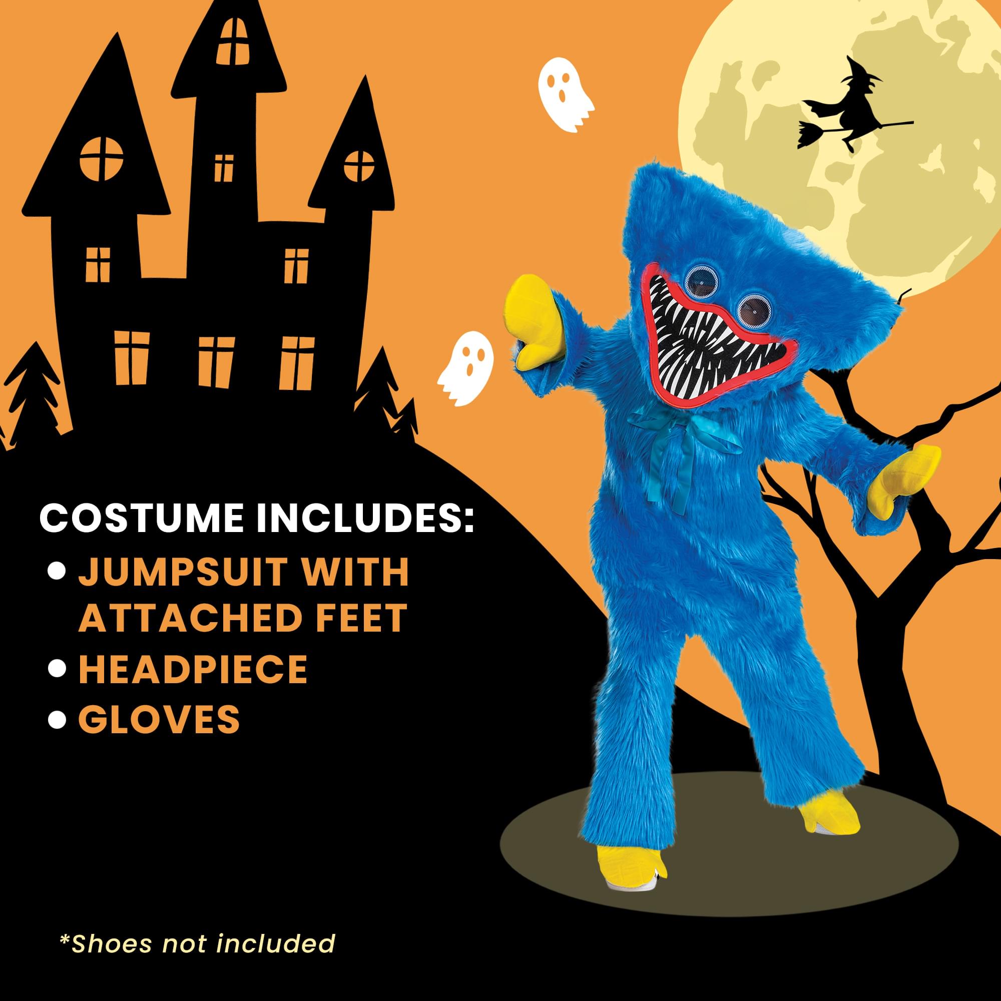 Poppy Playtime Huggy Wuggy Deluxe Child Costume