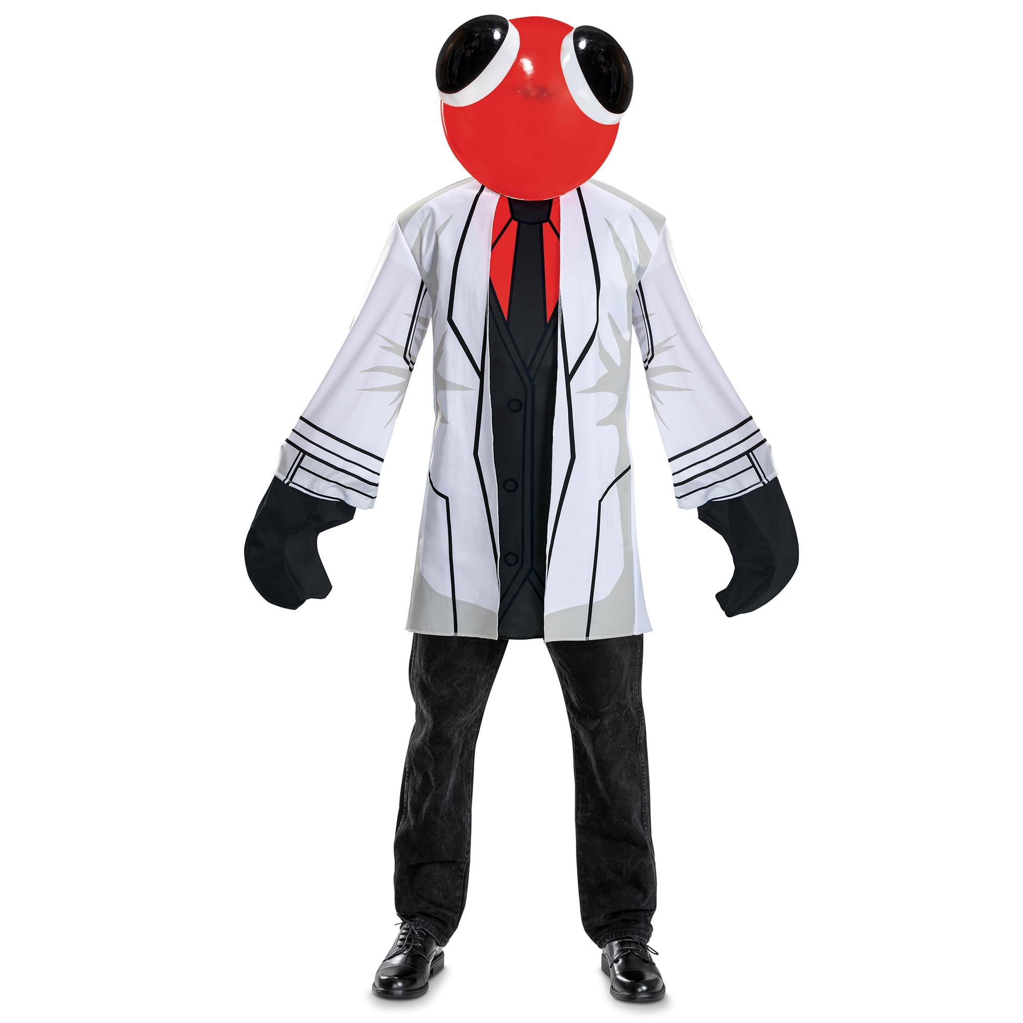 Rainbow Friends Scientist Red Adult Costume