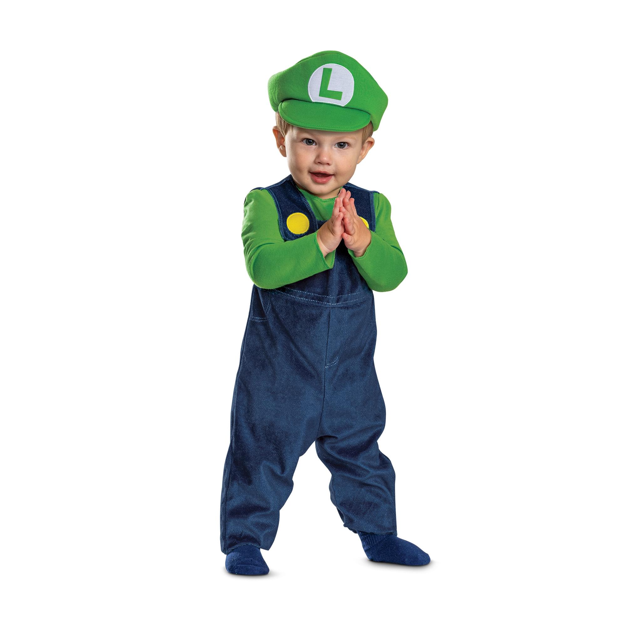 Super Mario Bros. Luigi Posh Infant Costume