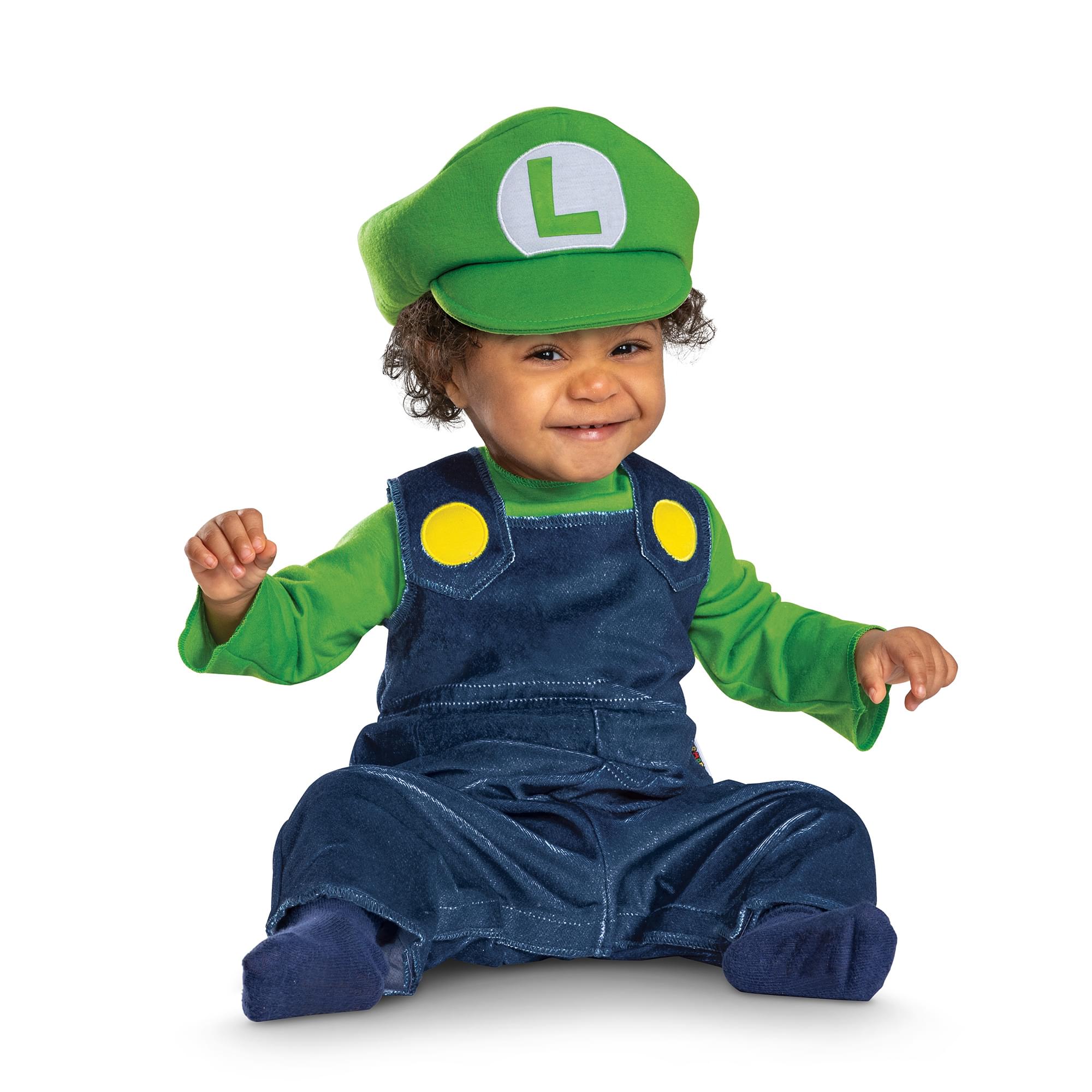 Super Mario Bros. Luigi Posh Infant Costume