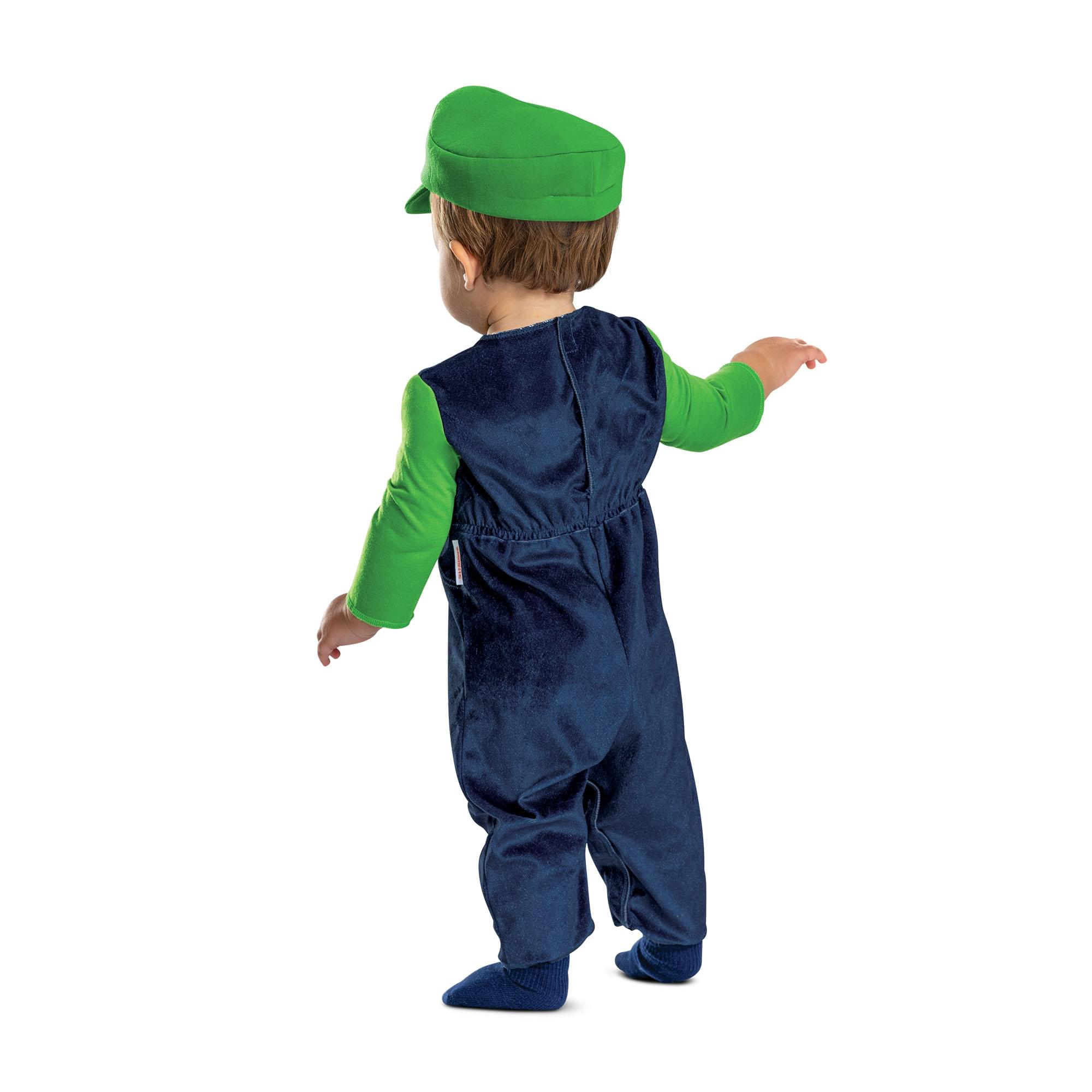 Super Mario Bros. Luigi Posh Infant Costume