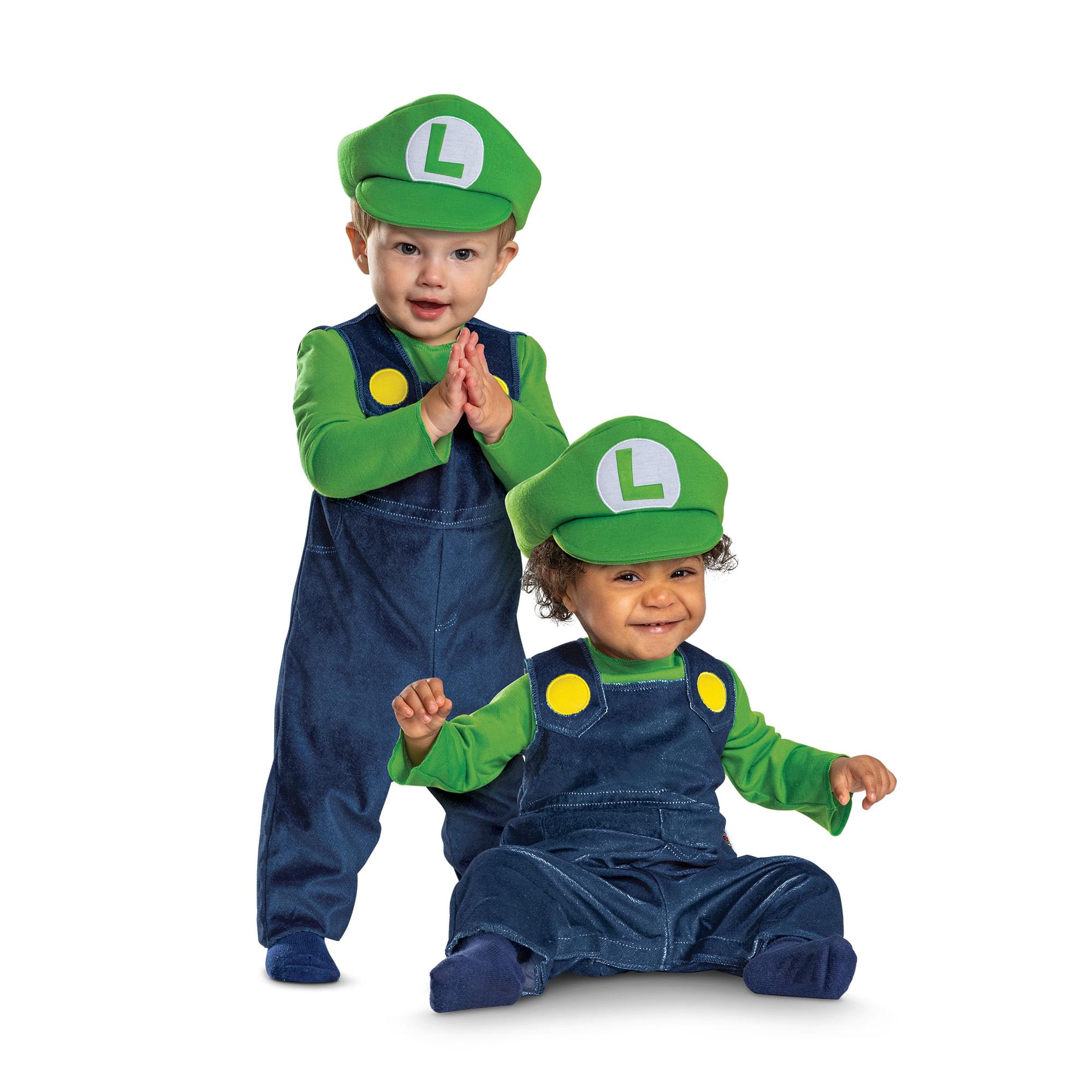 Super Mario Bros. Luigi Posh Infant Costume