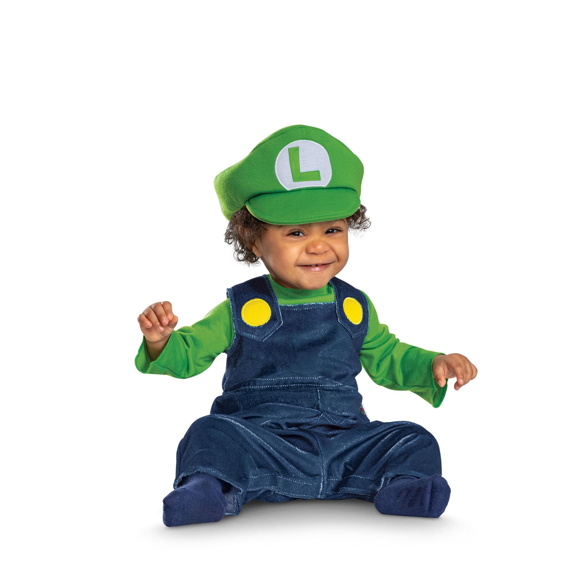 Super Mario Bros. Luigi Posh Infant Costume