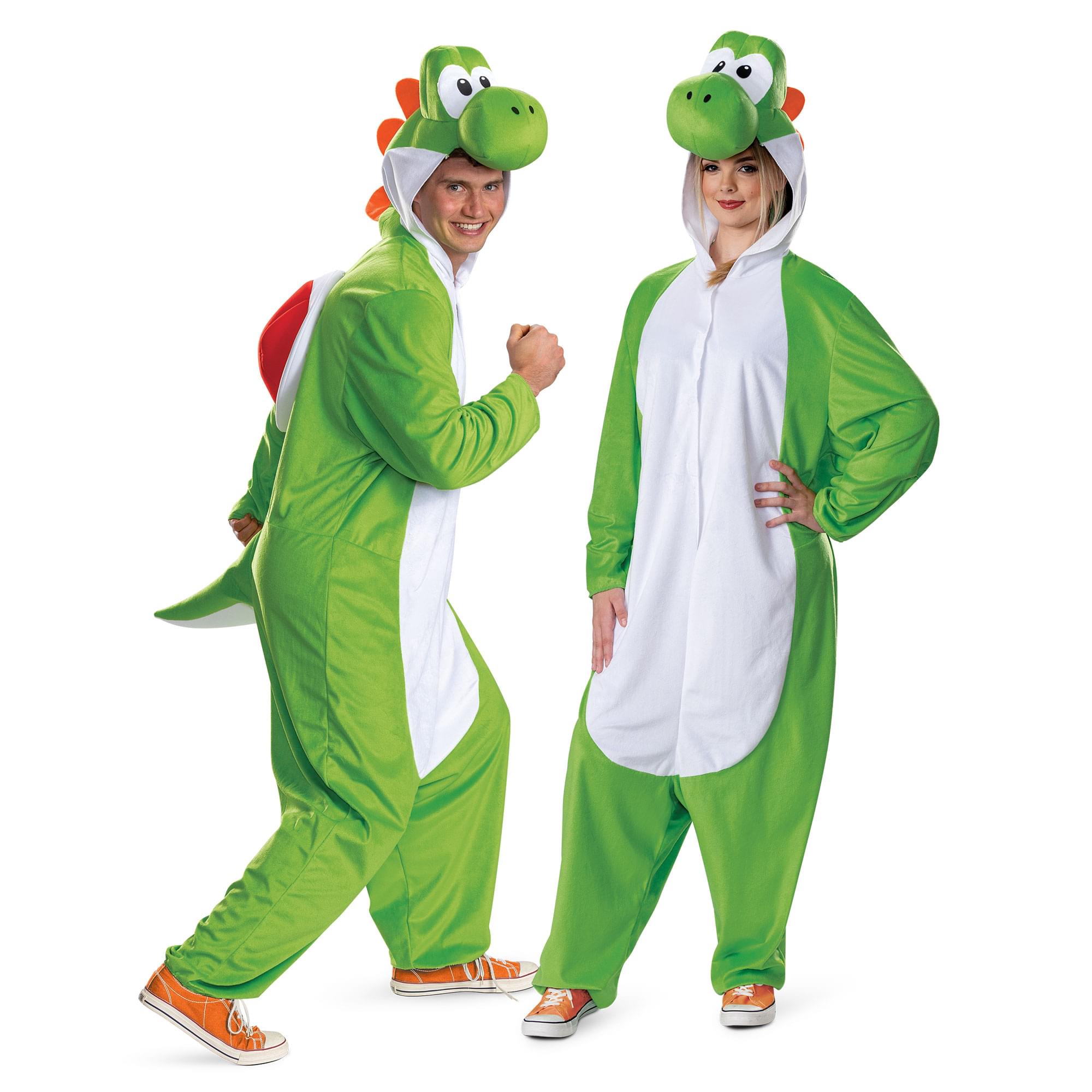 Super Mario Bros. Yoshi Hooded Adult Costume