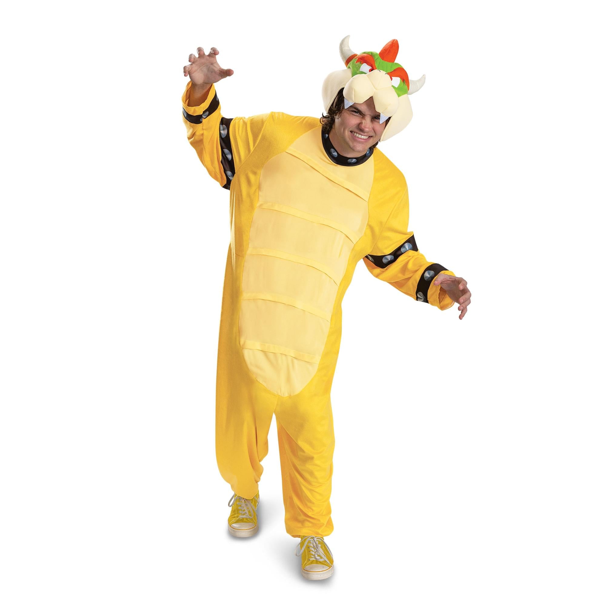 Super Mario Bros. Bowser Hooded Adult Costume