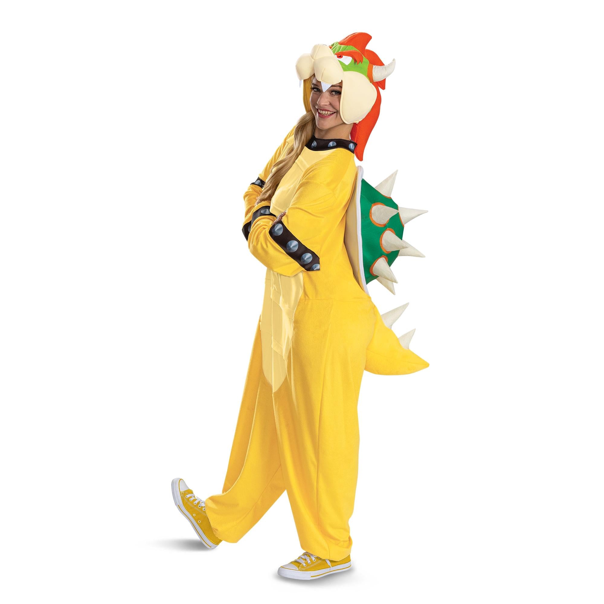 Super Mario Bros. Bowser Hooded Adult Costume