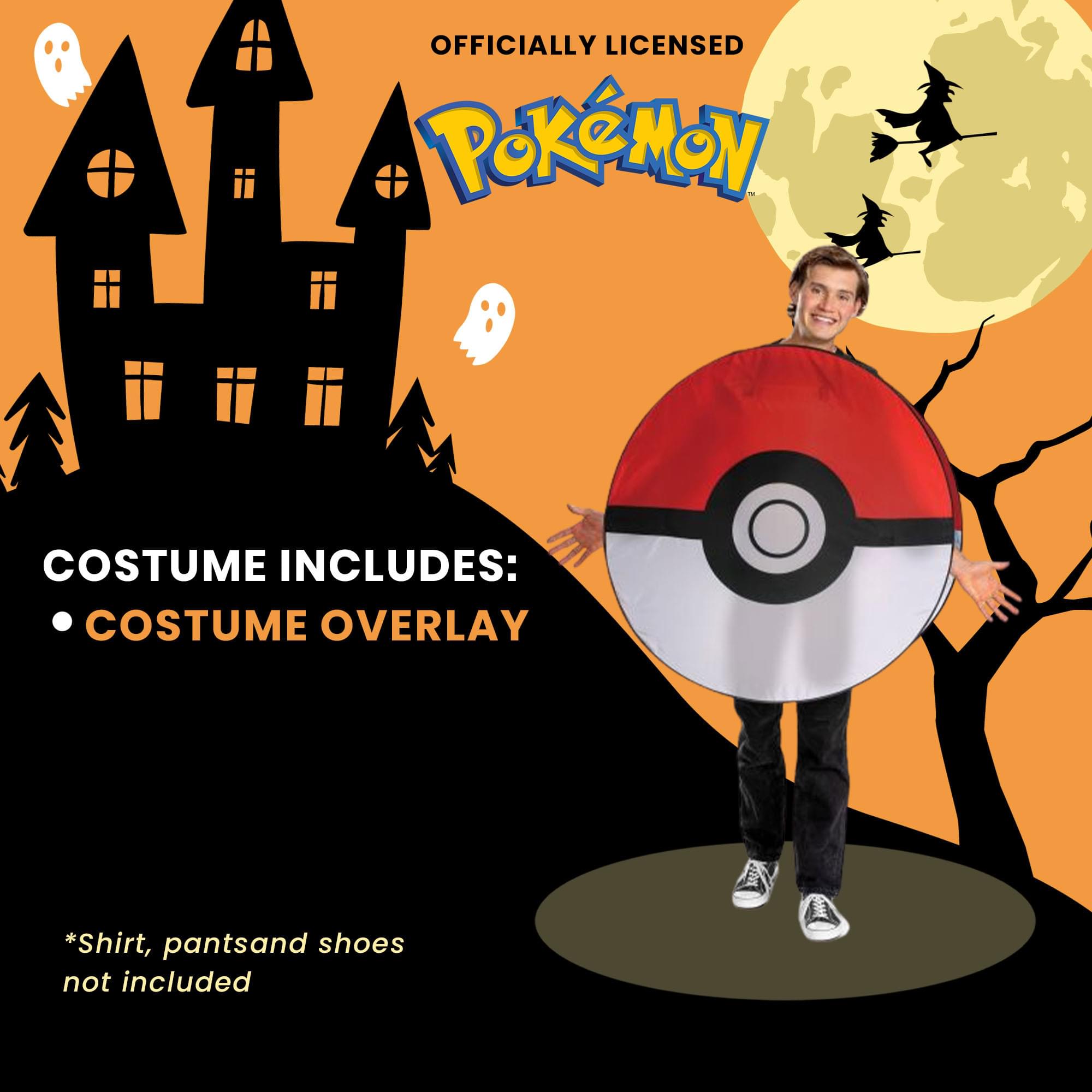 Pokemon Pokeball Pop Out Costume | Unisize 8+