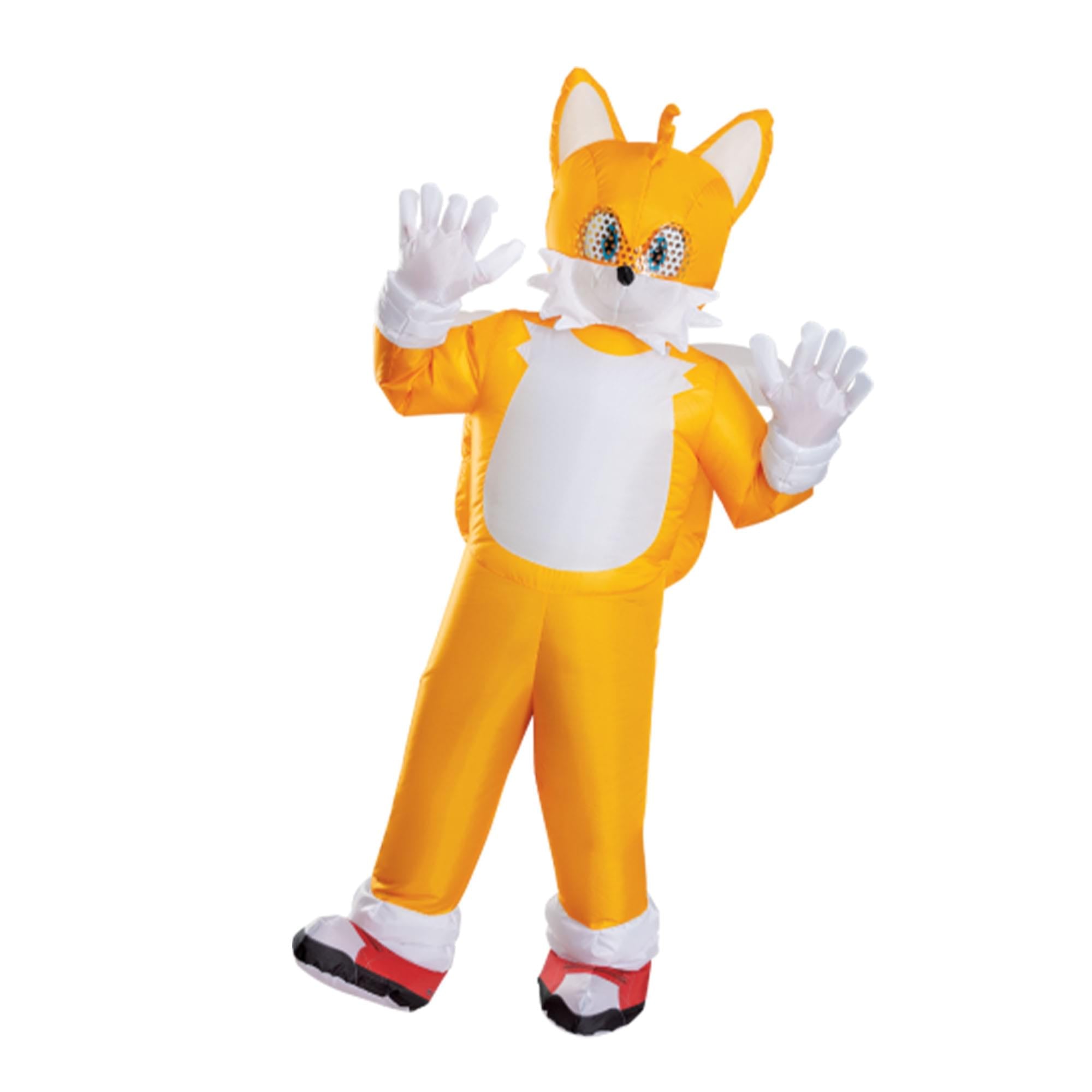 Sonic Movie 3 Tails Inflatable Adult Costume | One Size Fits Most