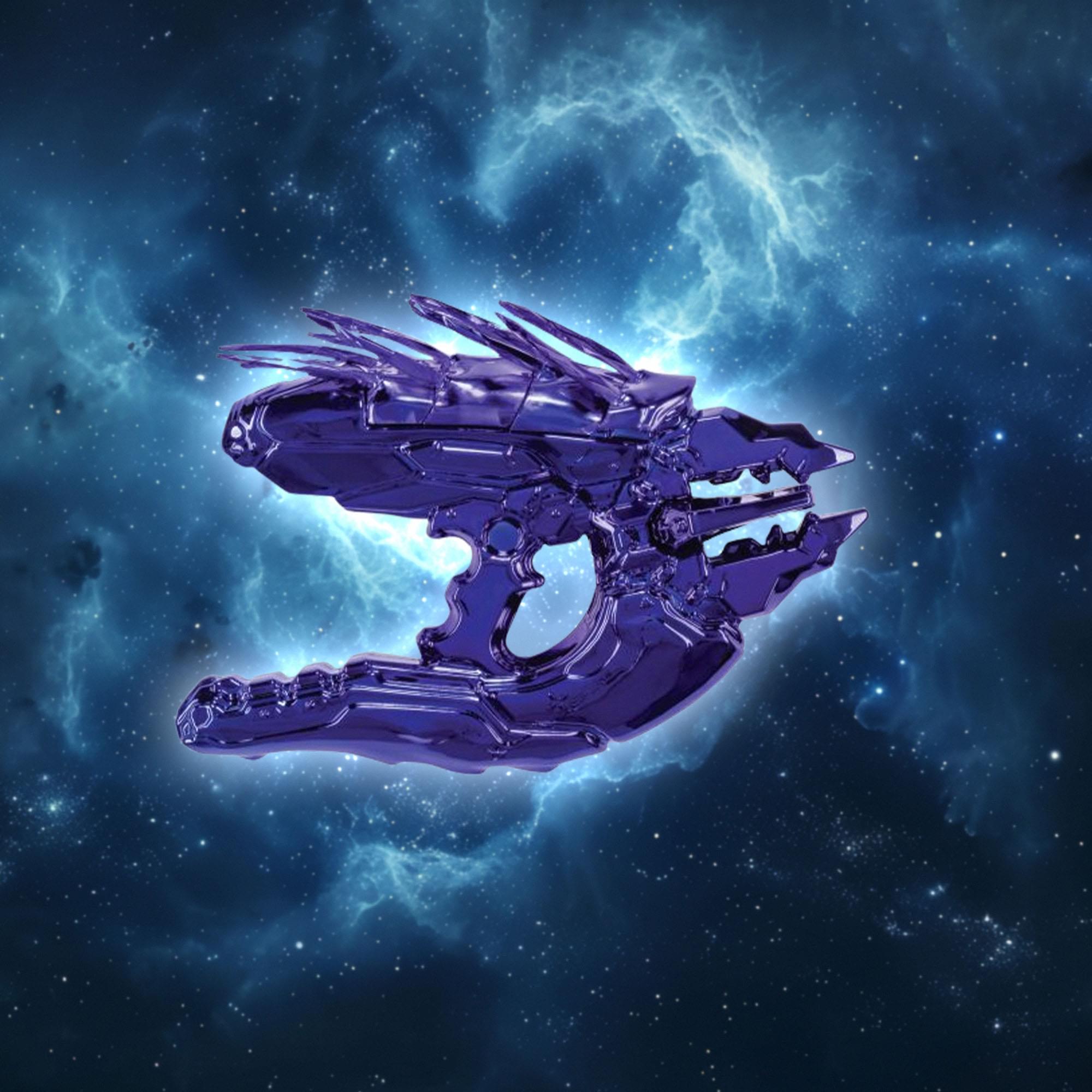 HALO Chrome Needler Costume Accessory