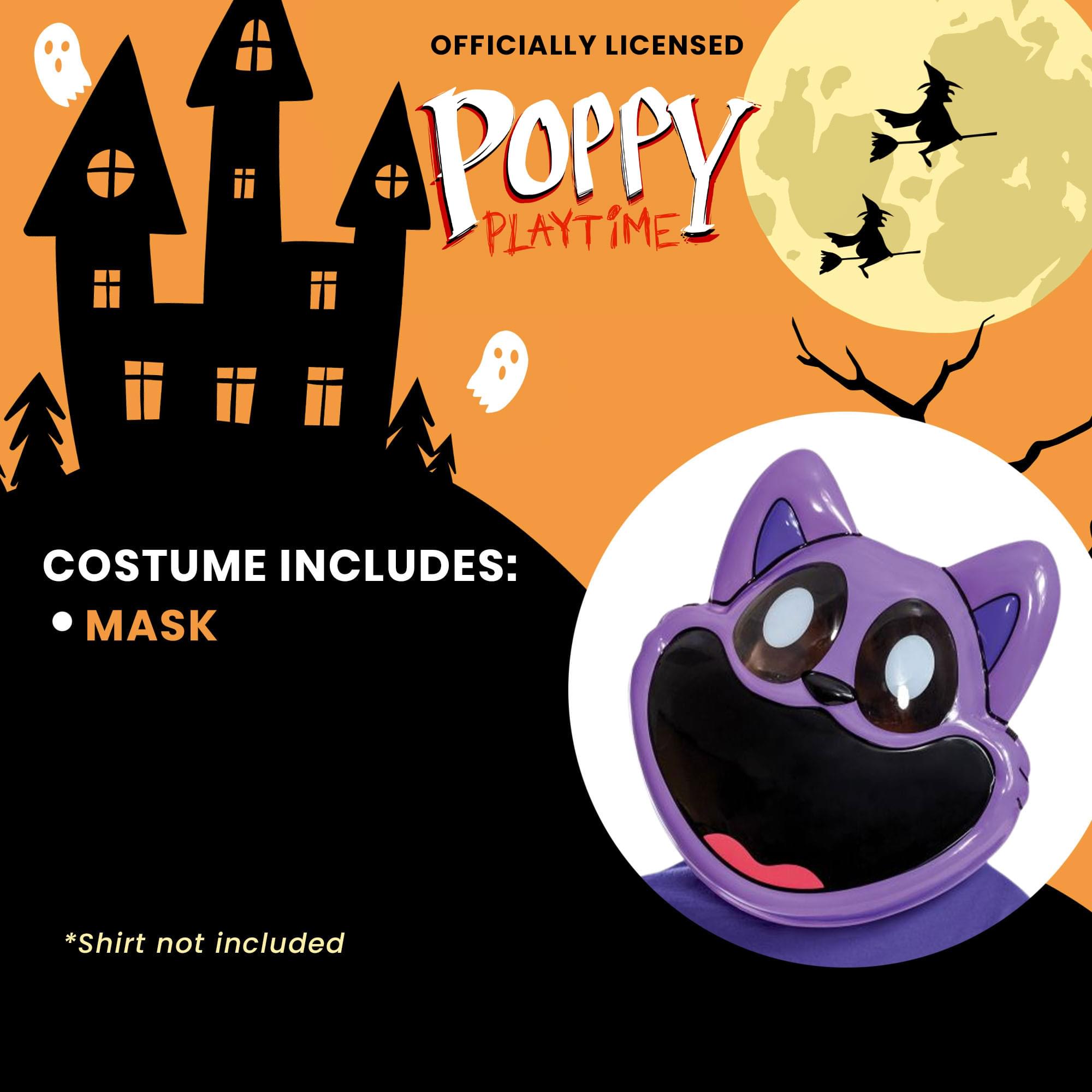 Poppy Playtime Catnap Child Costume Mask