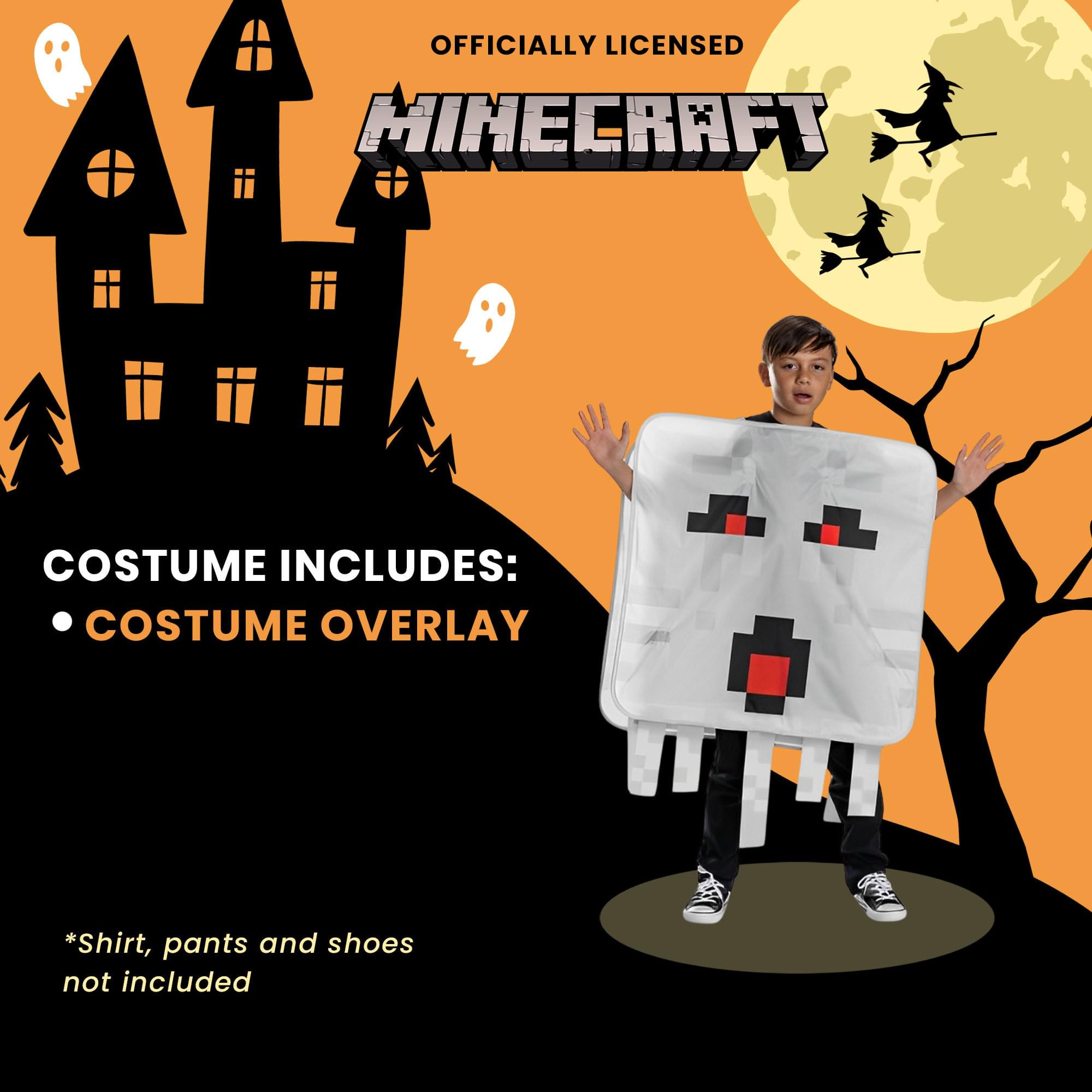 Minecraft Ghast Pop Out Child Costume | Unisize 8+