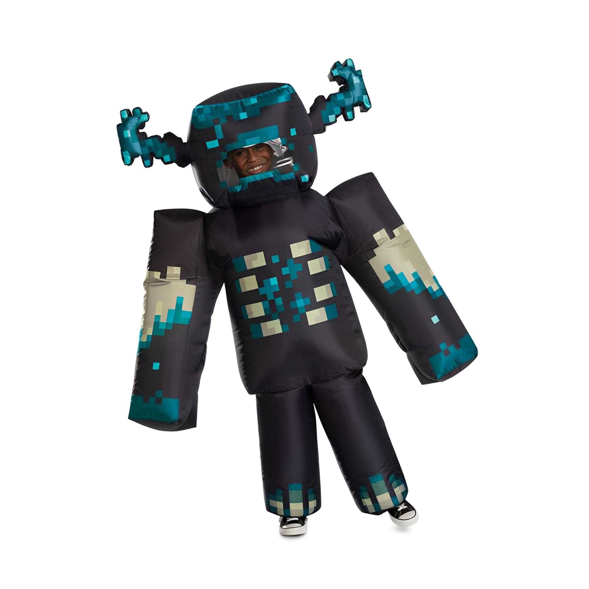 Minecraft Warden Inflatable  Child Costume | One Size Fits Most