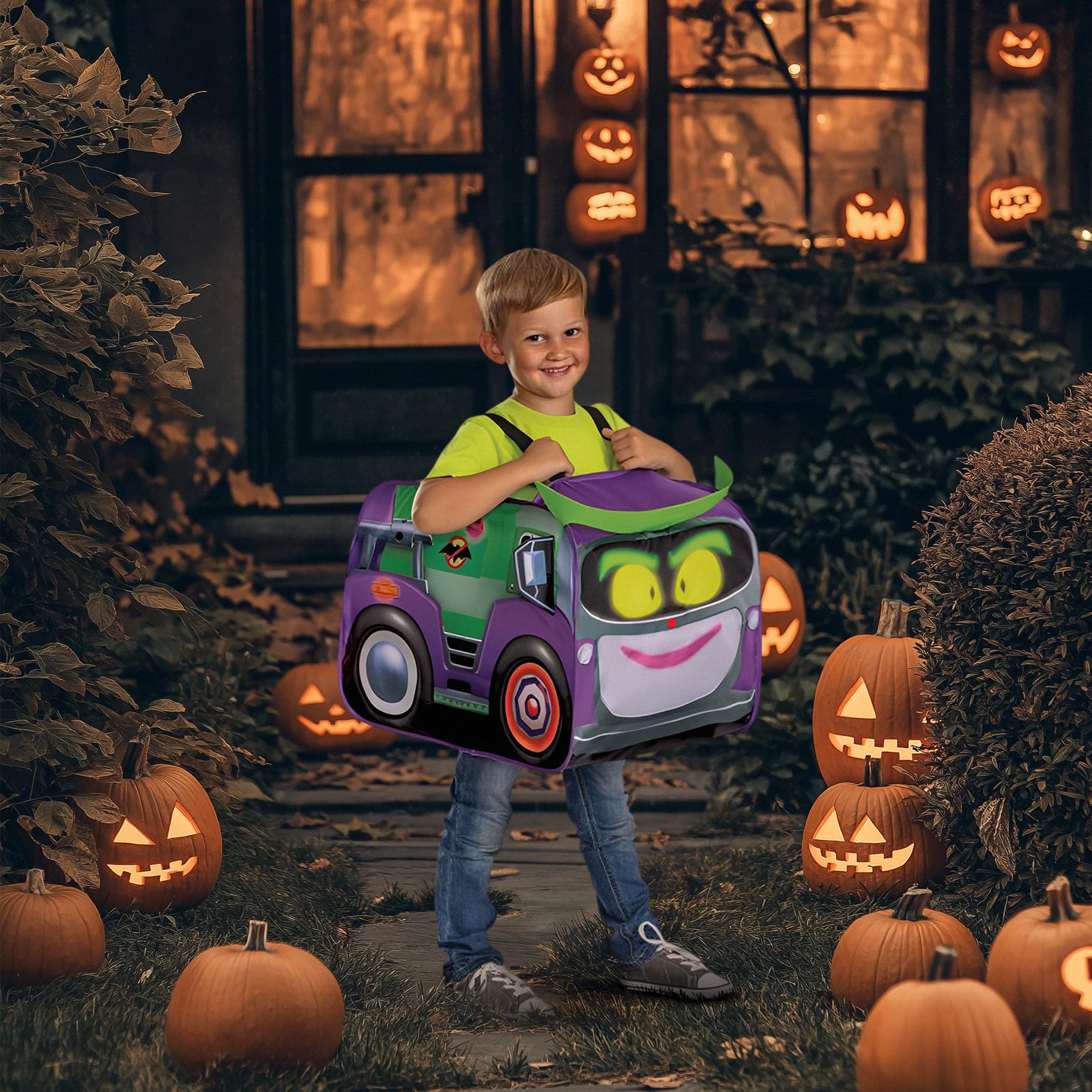 DC Batwheels Prank Ride-On Classic Child Costume | One Size Up to Size 6